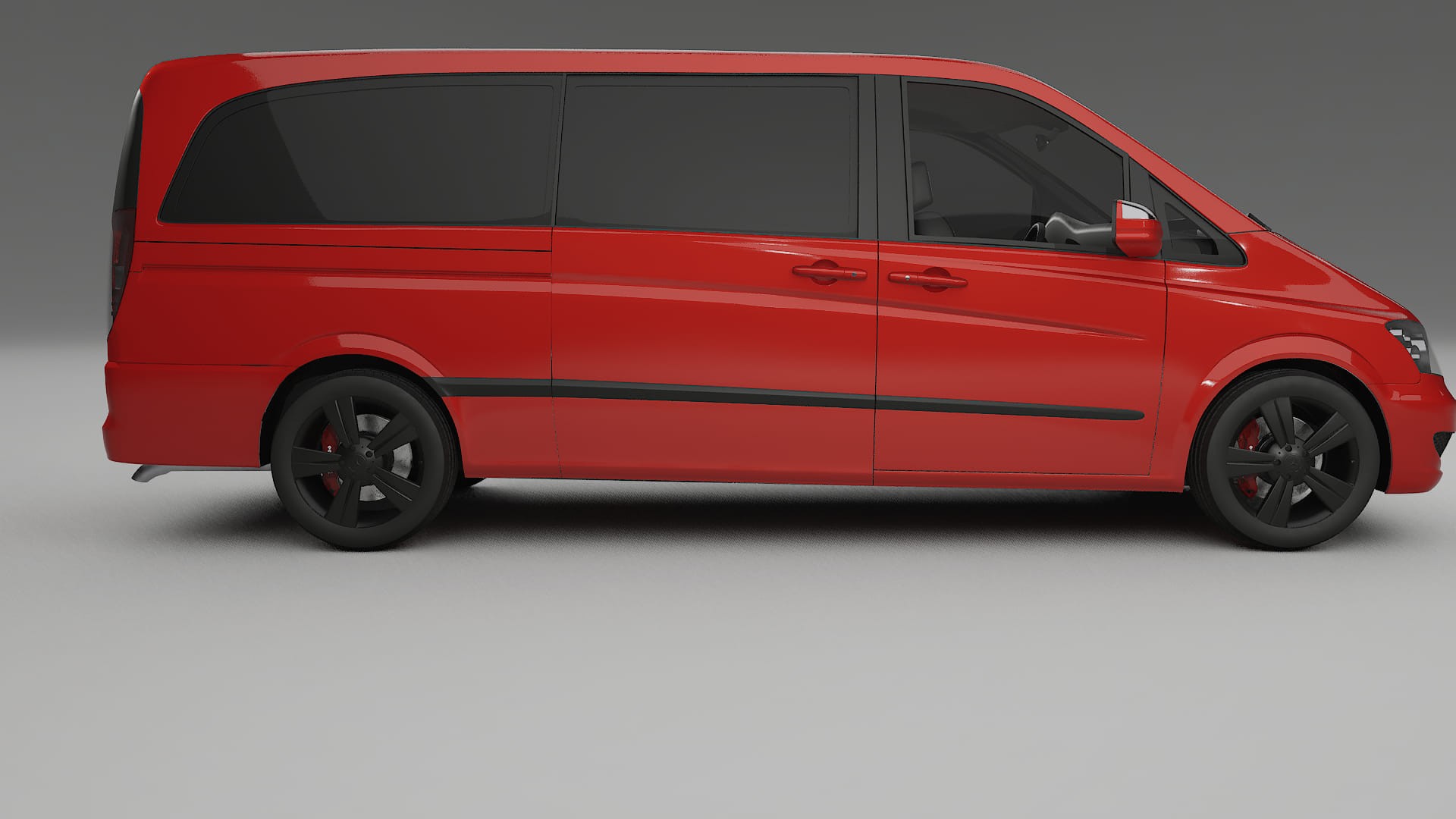 Mercedes Viano Extralong W439 Facelift LCI TPU Lackskyddsfilm | BLAZE Färgskiftande PPF – Komplett Förskuret Kit