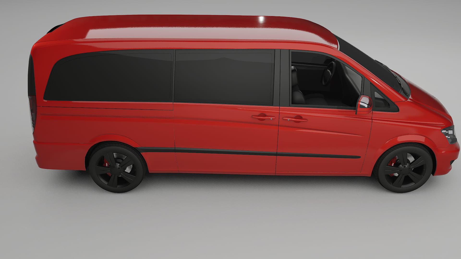 Mercedes Viano Extralong W439 Facelift LCI TPU Lackskyddsfilm | BLAZE Färgskiftande PPF – Komplett Förskuret Kit
