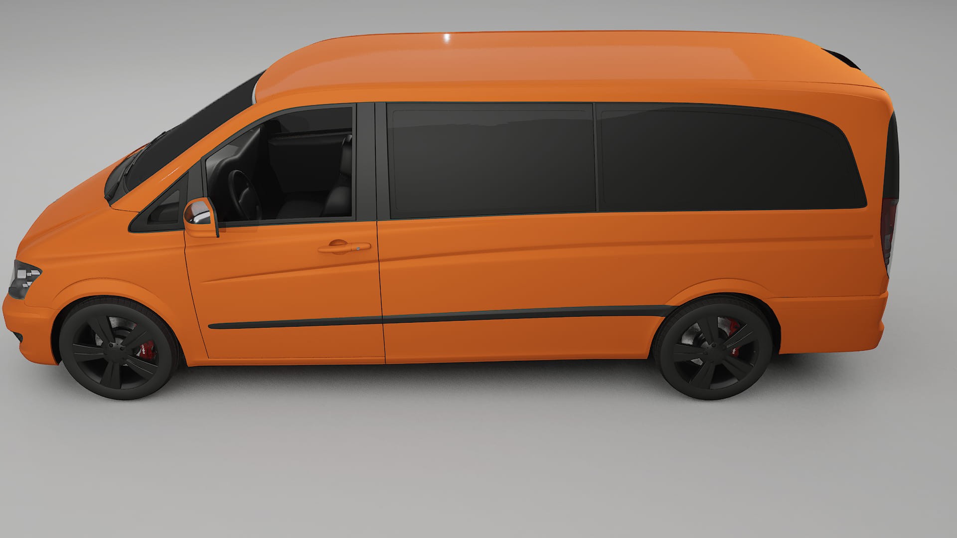 Mercedes Viano Extralong W439 Facelift LCI TPU Lackskyddsfilm | ROCKET Färgskiftande PPF – Komplett Förskuret Kit