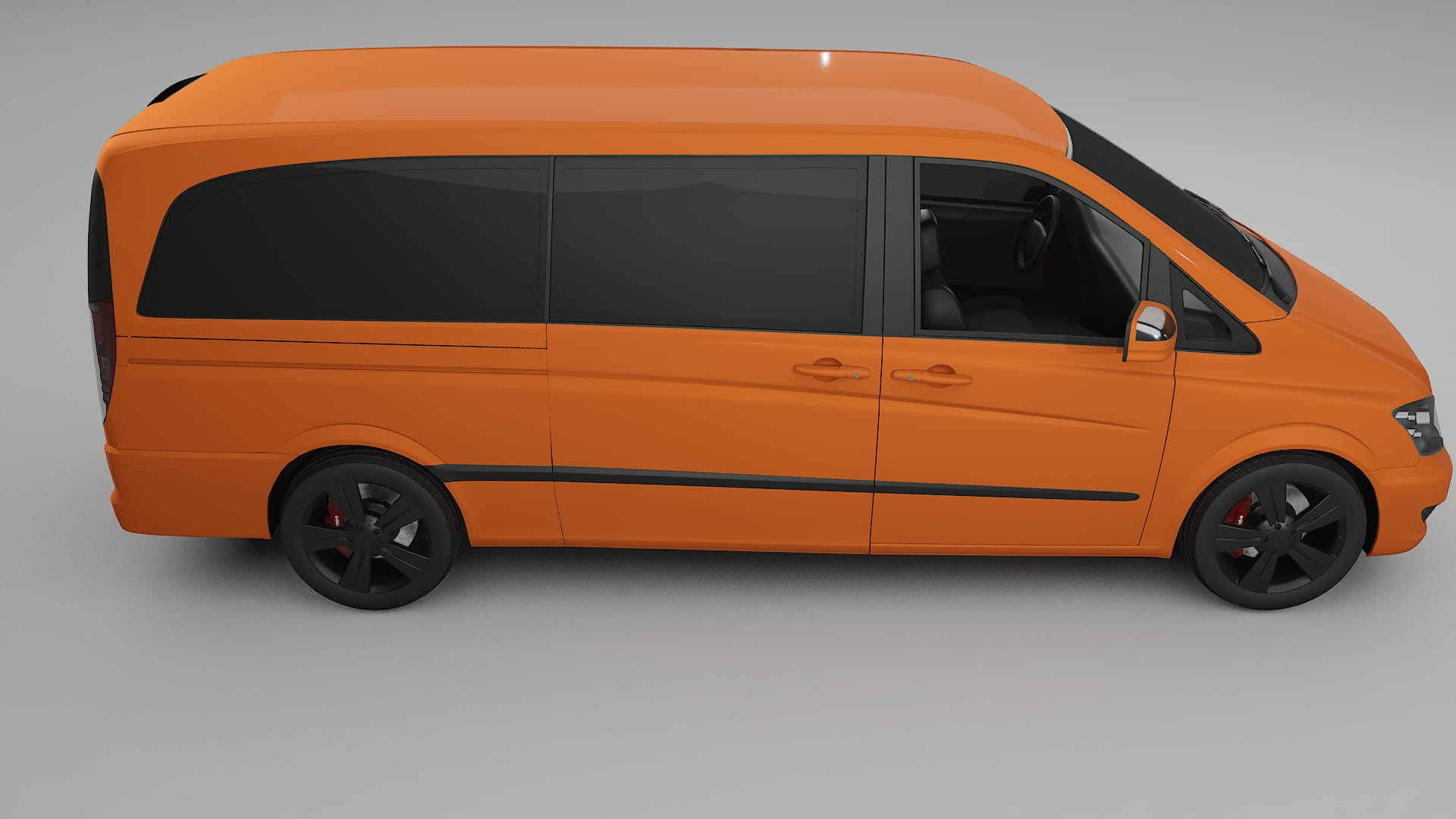 Mercedes Viano Extralong W439 Facelift LCI TPU Lackskyddsfilm | ROCKET Färgskiftande PPF – Komplett Förskuret Kit