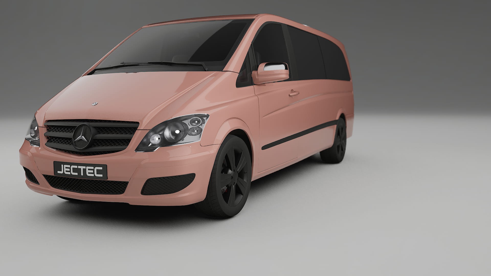 Mercedes Viano Extralong W439 Facelift LCI TPU Lackskyddsfilm | BLUSH Färgskiftande PPF – Komplett Förskuret Kit