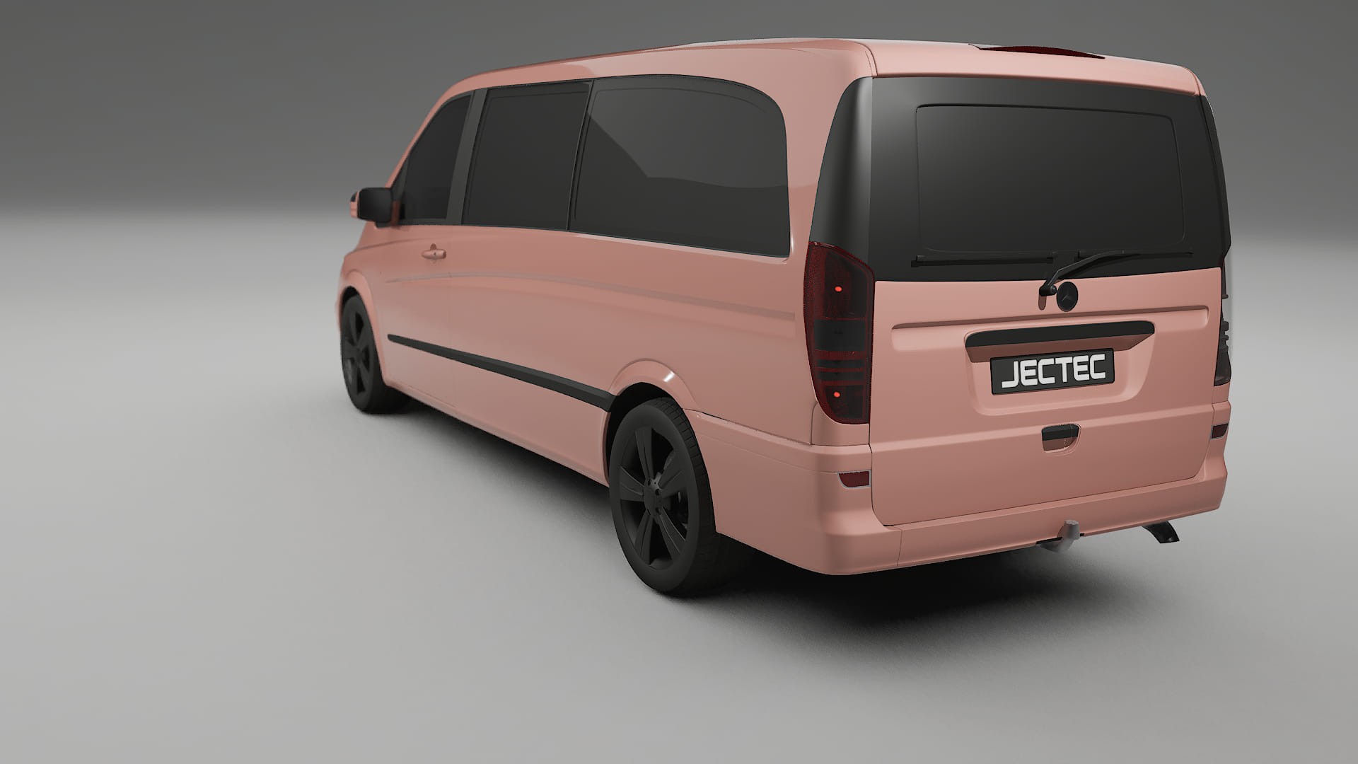 Mercedes Viano Extralong W439 Facelift LCI TPU Lackskyddsfilm | BLUSH Färgskiftande PPF – Komplett Förskuret Kit