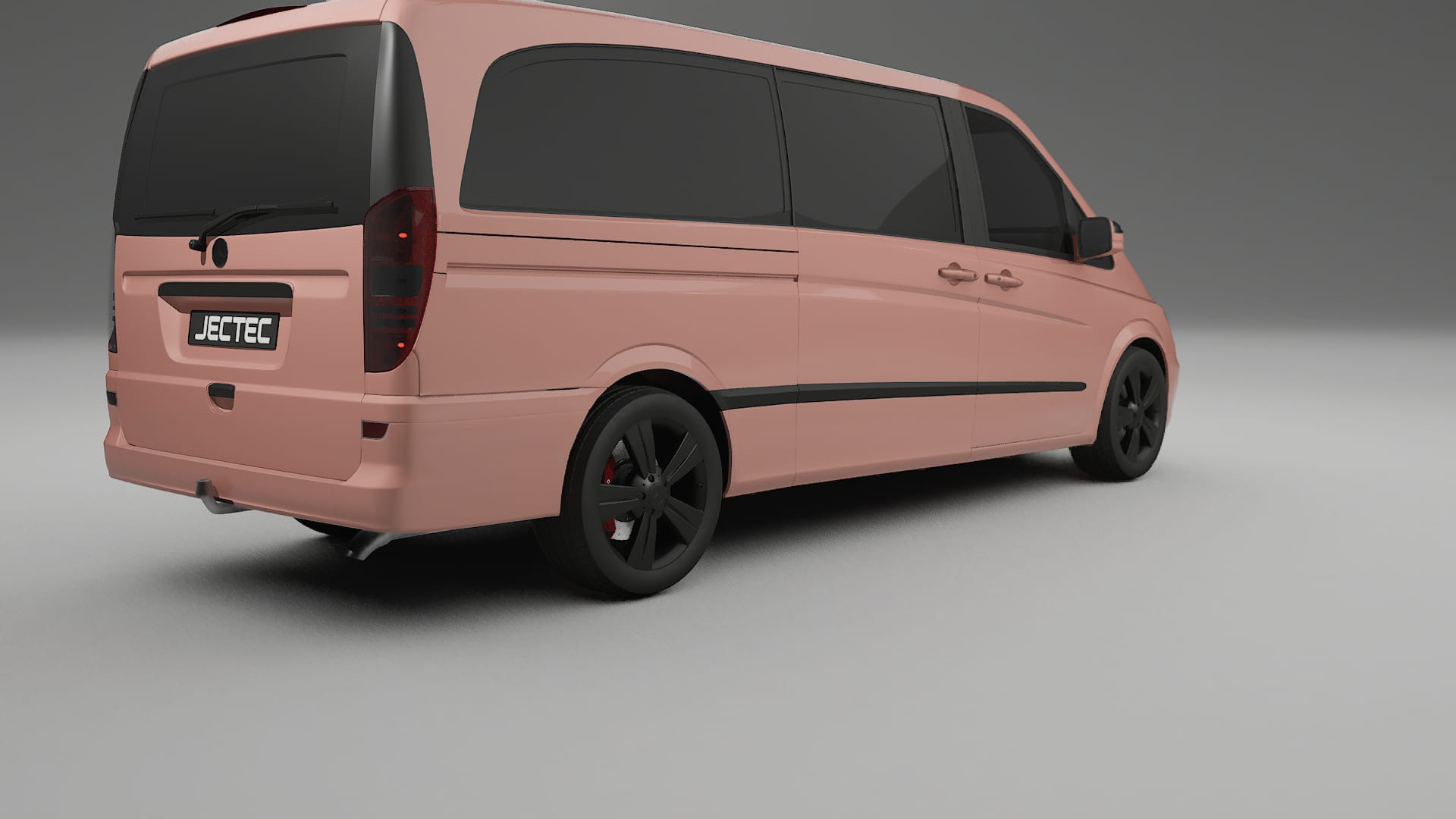 Mercedes Viano Extralong W439 Facelift LCI TPU Lackskyddsfilm | BLUSH Färgskiftande PPF – Komplett Förskuret Kit