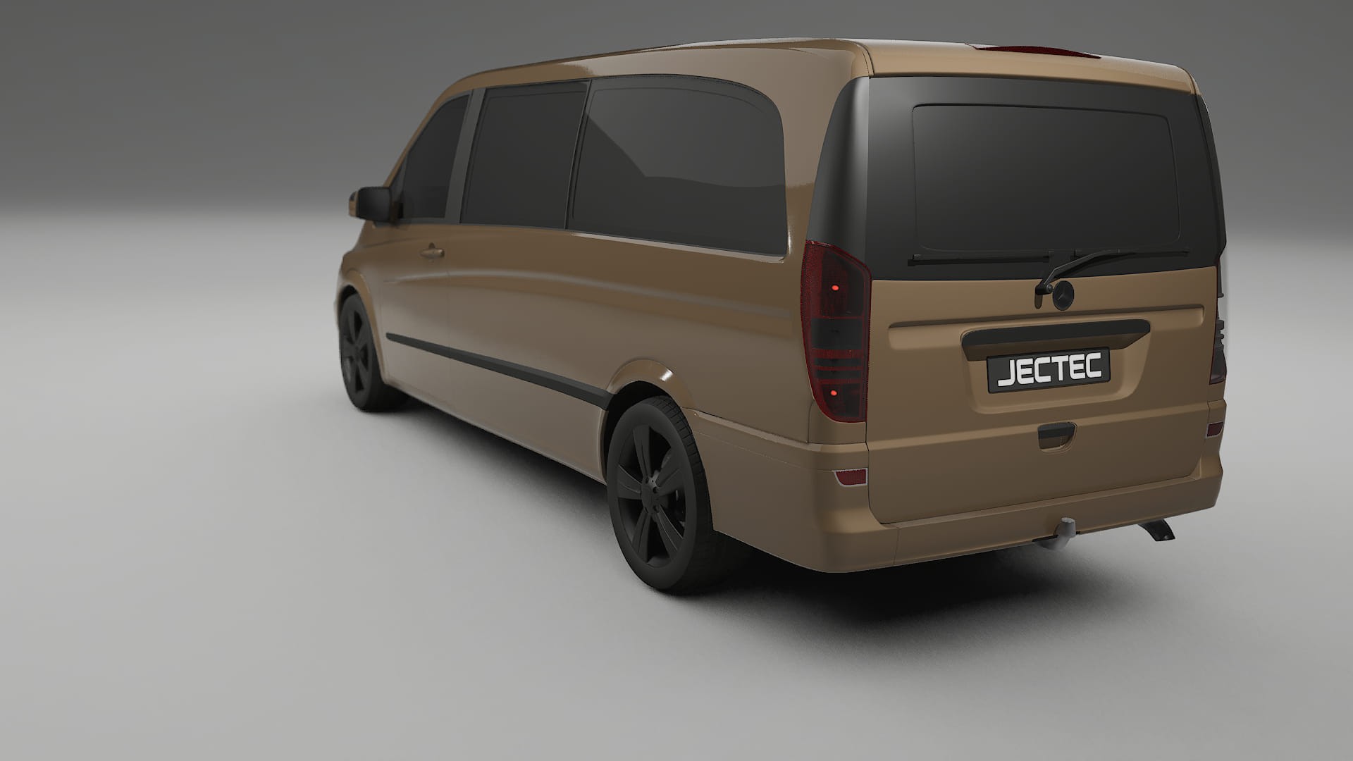 Mercedes Viano Extralong W439 Facelift LCI TPU Lackskyddsfilm | SAHARA Färgskiftande PPF – Komplett Förskuret Kit