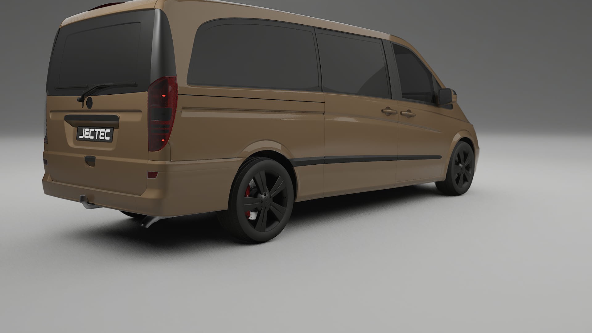 Mercedes Viano Extralong W439 Facelift LCI TPU Lackskyddsfilm | SAHARA Färgskiftande PPF – Komplett Förskuret Kit