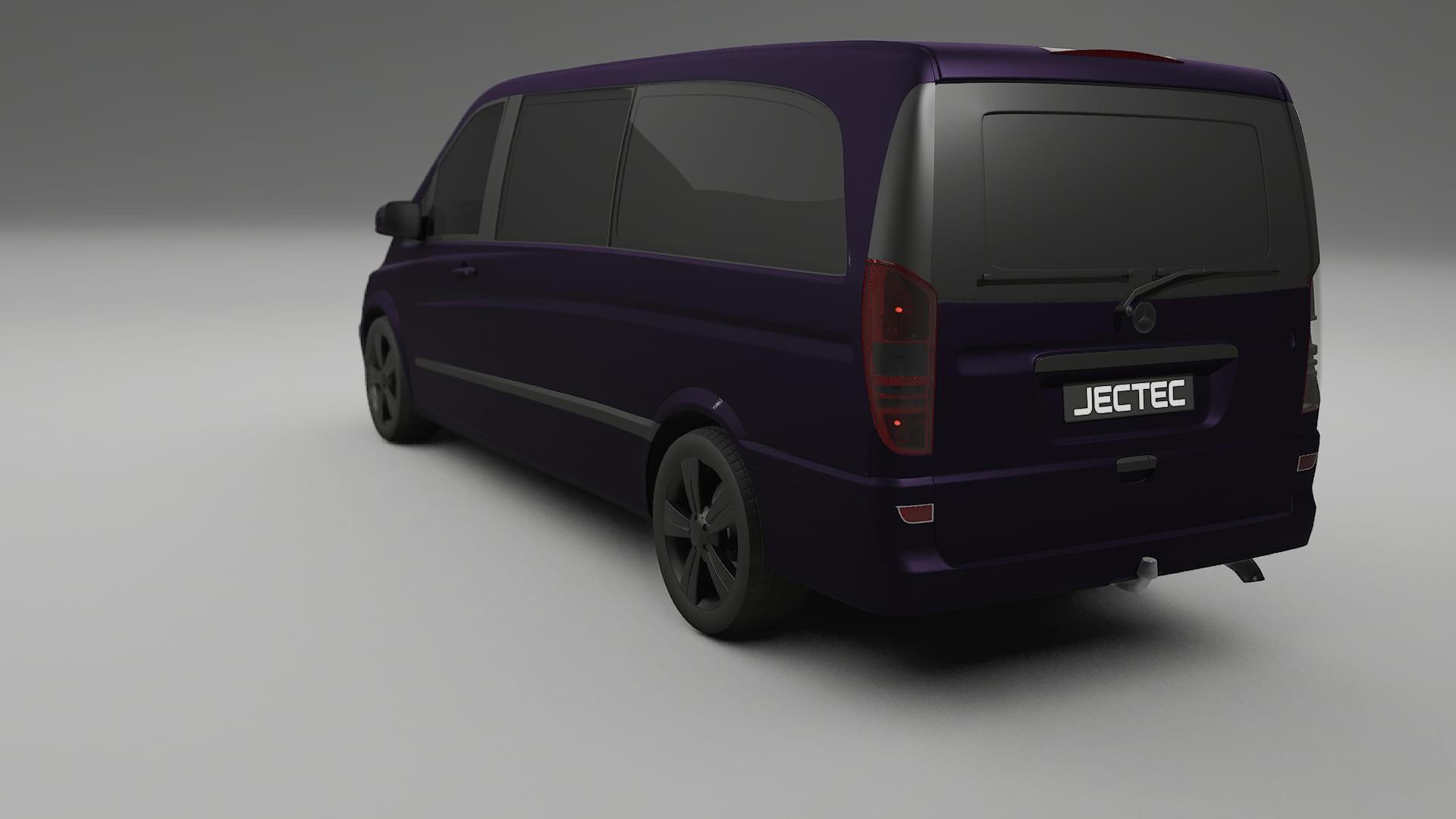 Mercedes Viano Extralong W439 Facelift LCI TPU Lackskyddsfilm | VIOLET Färgskiftande PPF – Komplett Förskuret Kit
