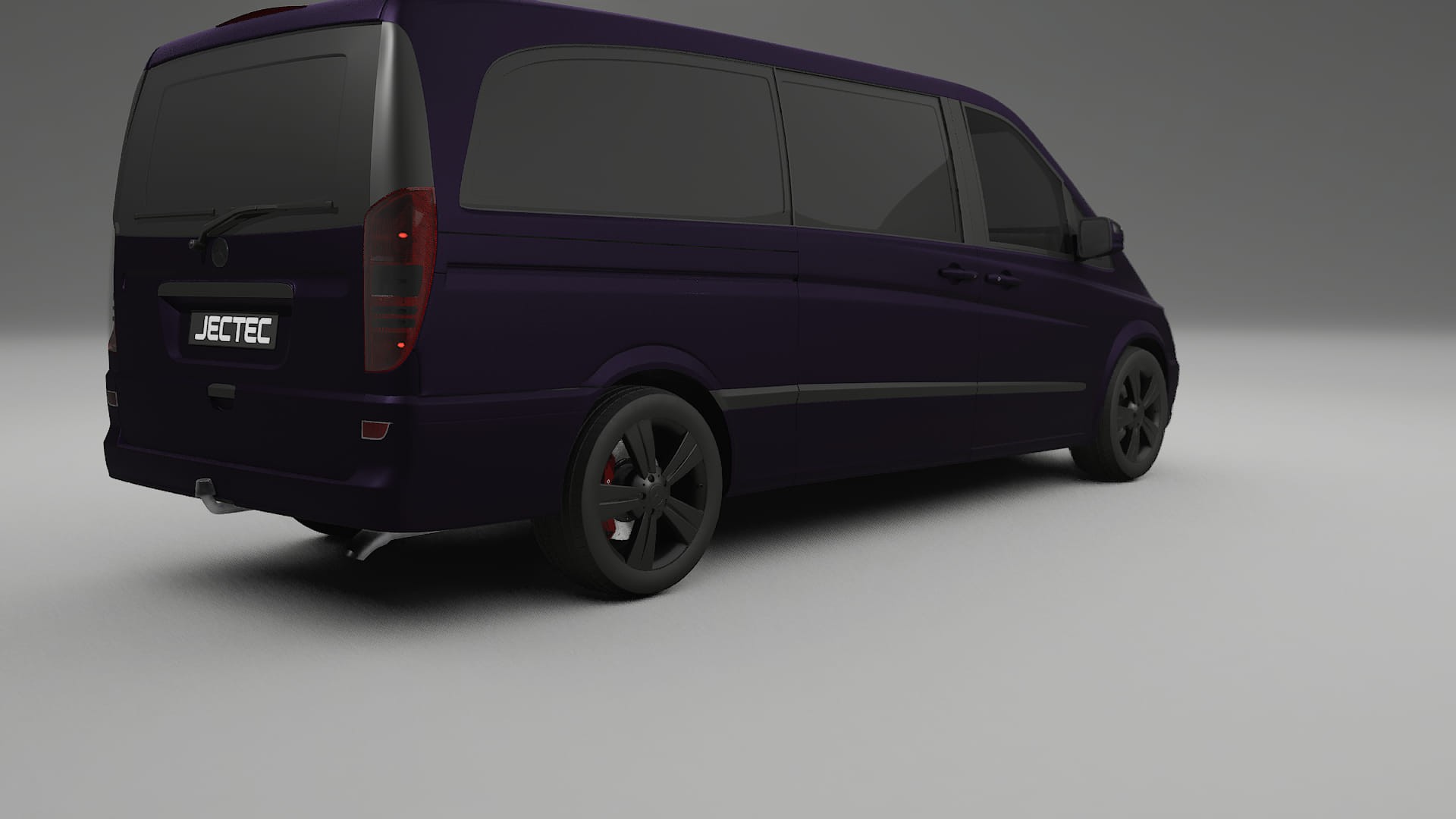 Mercedes Viano Extralong W439 Facelift LCI TPU Lackskyddsfilm | VIOLET Färgskiftande PPF – Komplett Förskuret Kit