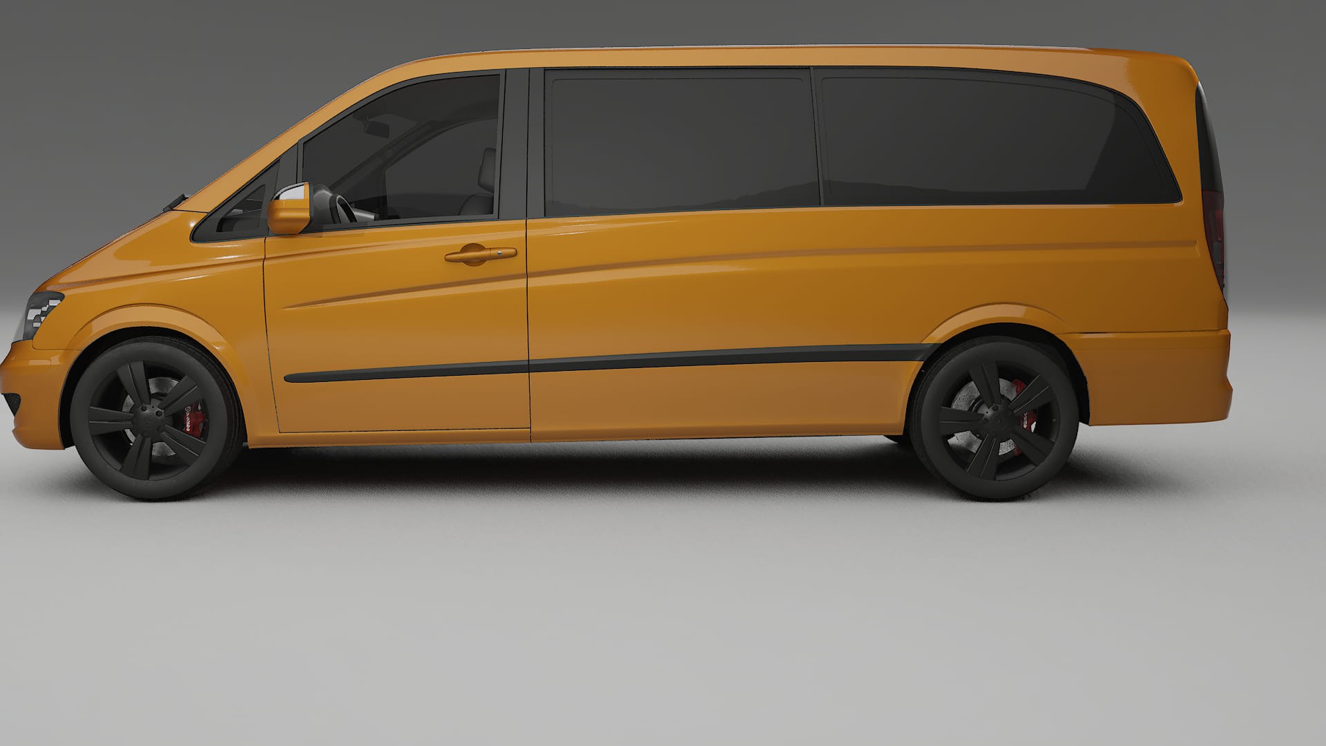 Mercedes Viano Extralong W439 Facelift LCI TPU Lackskyddsfilm | DAISY Färgskiftande PPF – Komplett Förskuret Kit 2
