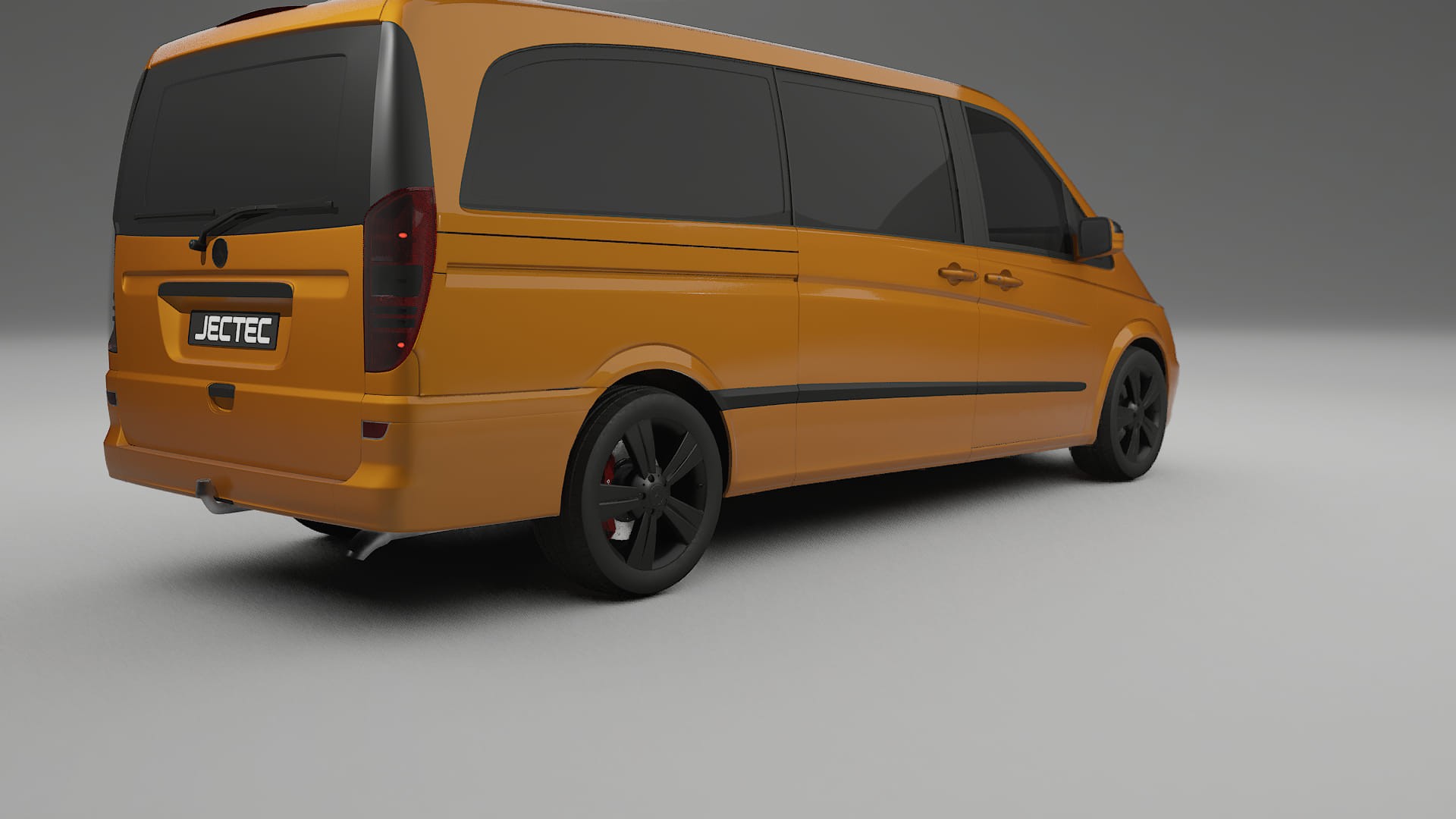 Mercedes Viano Extralong W439 Facelift LCI TPU Lackskyddsfilm | DAISY Färgskiftande PPF – Komplett Förskuret Kit