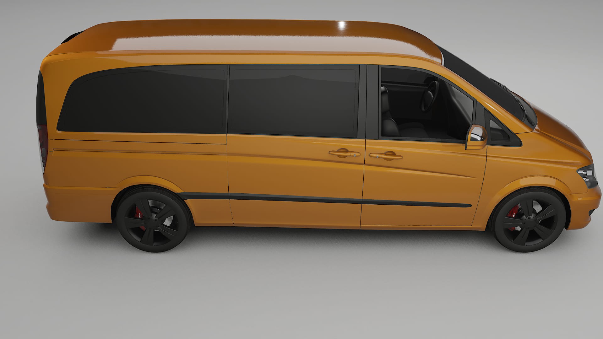 Mercedes Viano Extralong W439 Facelift LCI TPU Lackskyddsfilm | DAISY Färgskiftande PPF – Komplett Förskuret Kit