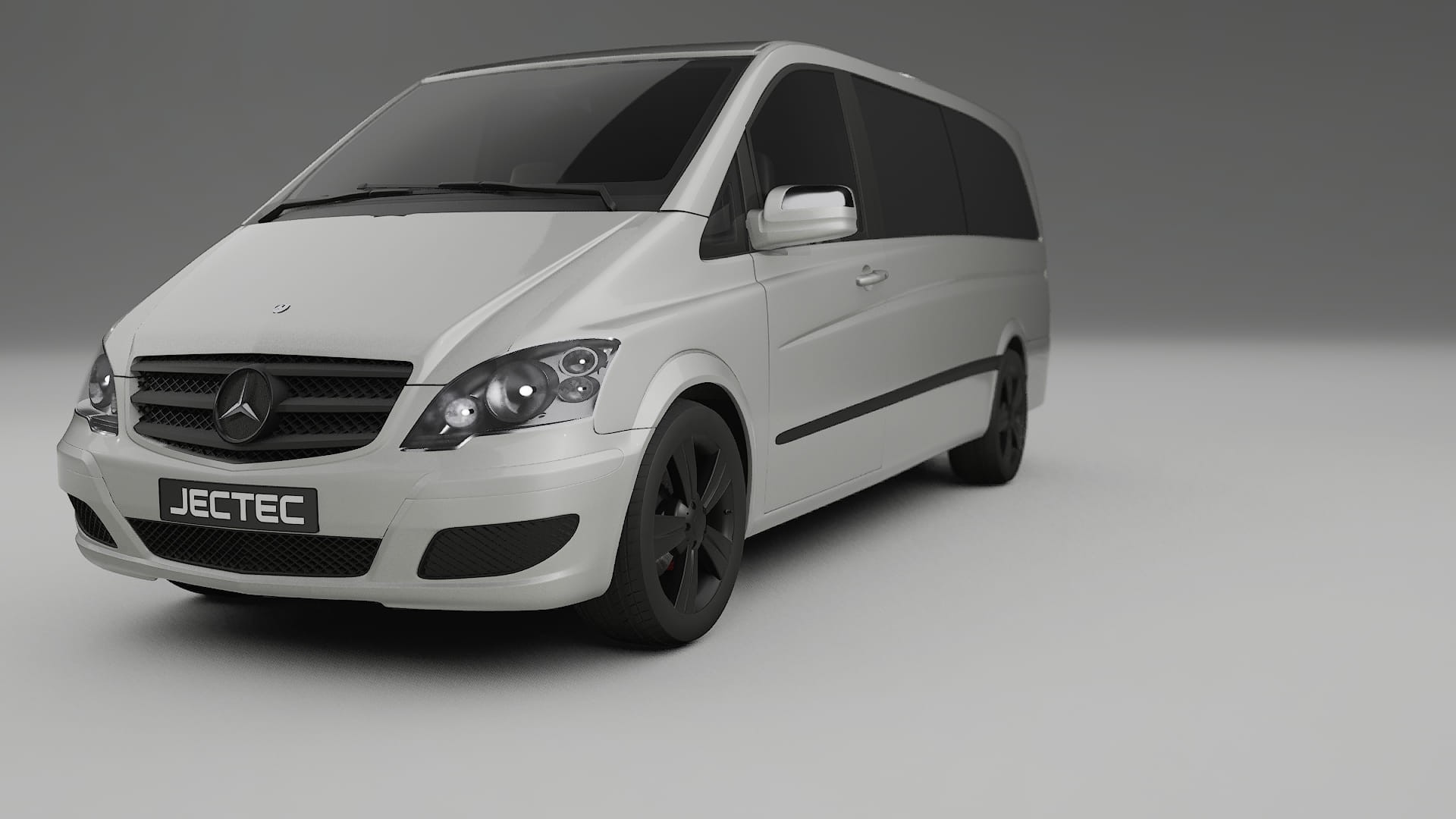 Mercedes Viano Extralong W439 Facelift LCI TPU Lackskyddsfilm | PEARL Färgskiftande PPF – Komplett Förskuret Kit