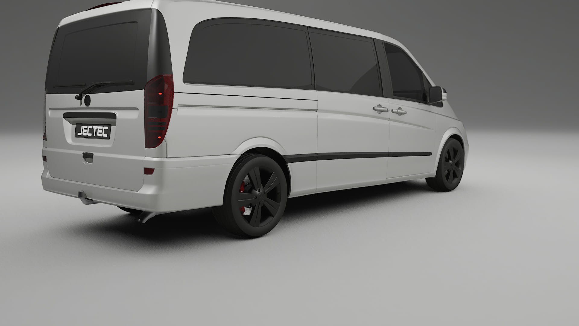 Mercedes Viano Extralong W439 Facelift LCI TPU Lackskyddsfilm | PEARL Färgskiftande PPF – Komplett Förskuret Kit