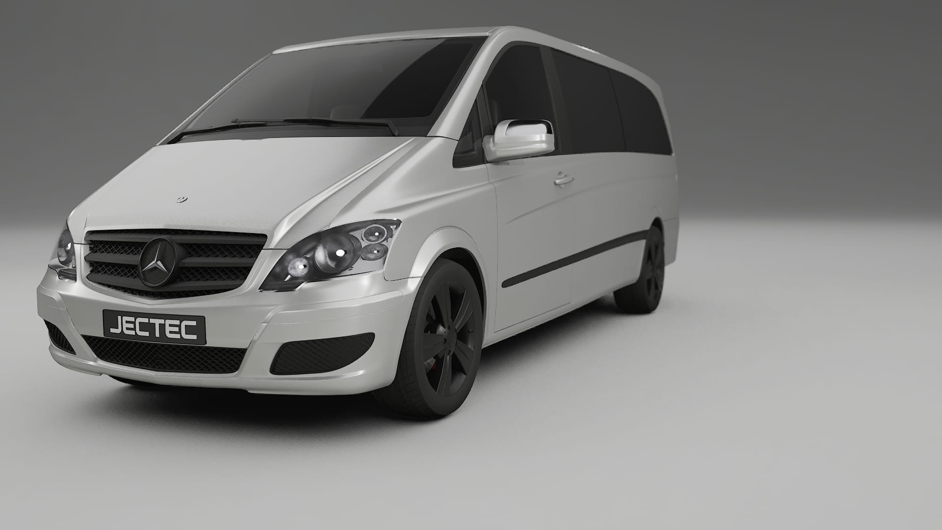 Mercedes Viano Extralong W439 Facelift LCI TPU Lackskyddsfilm | OPAL Färgskiftande PPF – Komplett Förskuret Kit