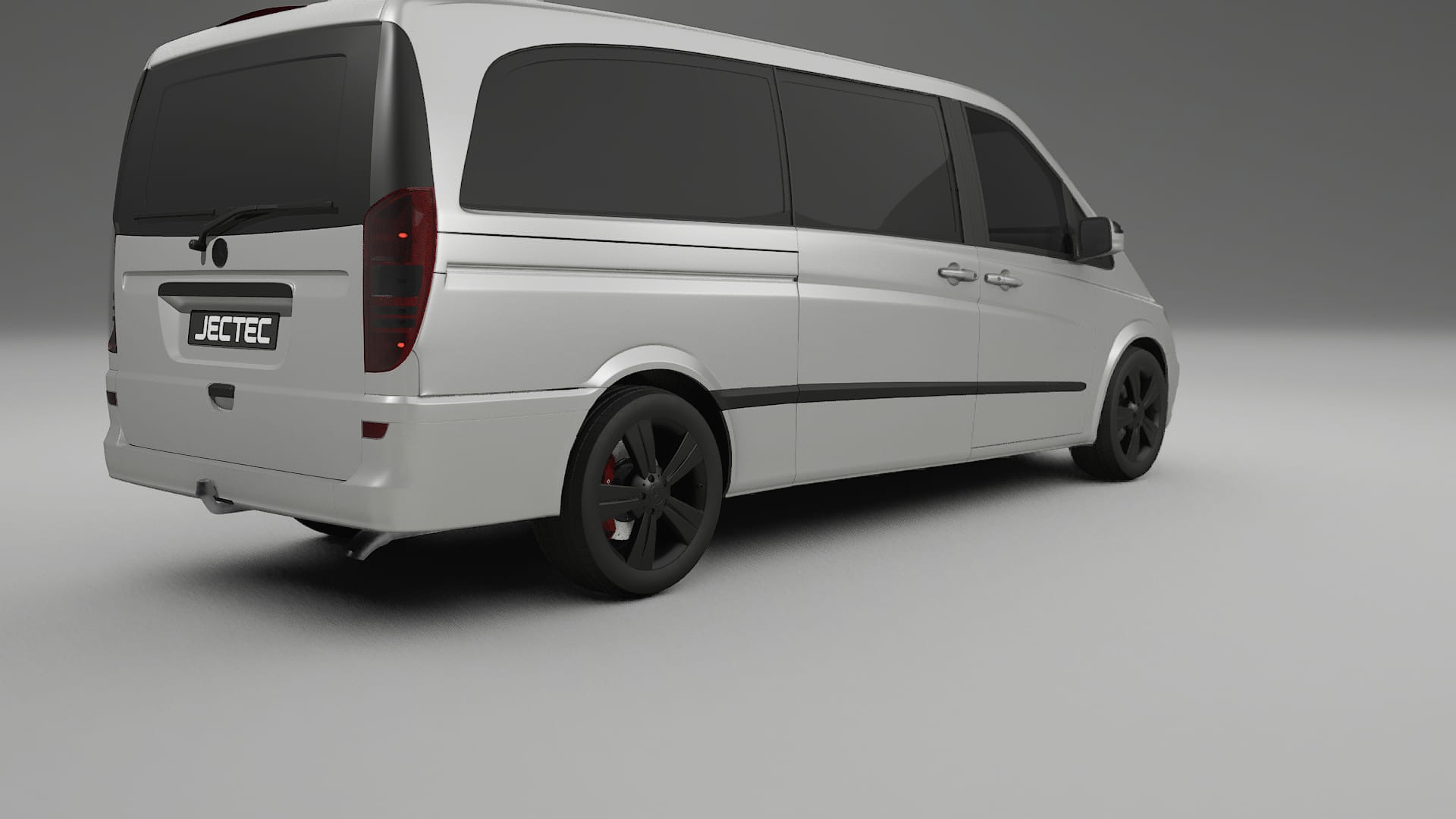 Mercedes Viano Extralong W439 Facelift LCI TPU Lackskyddsfilm | OPAL Färgskiftande PPF – Komplett Förskuret Kit
