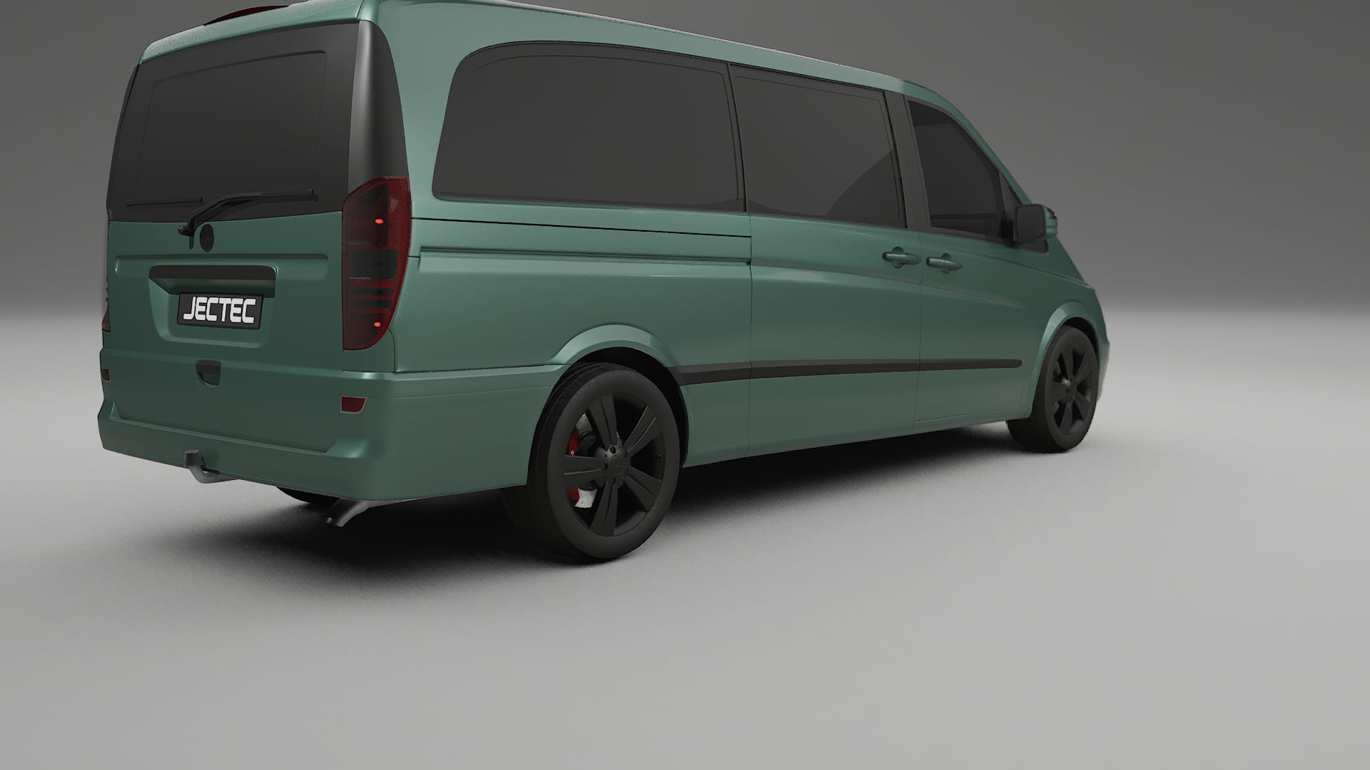 Mercedes Viano Extralong W439 Facelift LCI TPU Lackskyddsfilm | EVERGREEN Färgskiftande PPF – Komplett Förskuret Kit