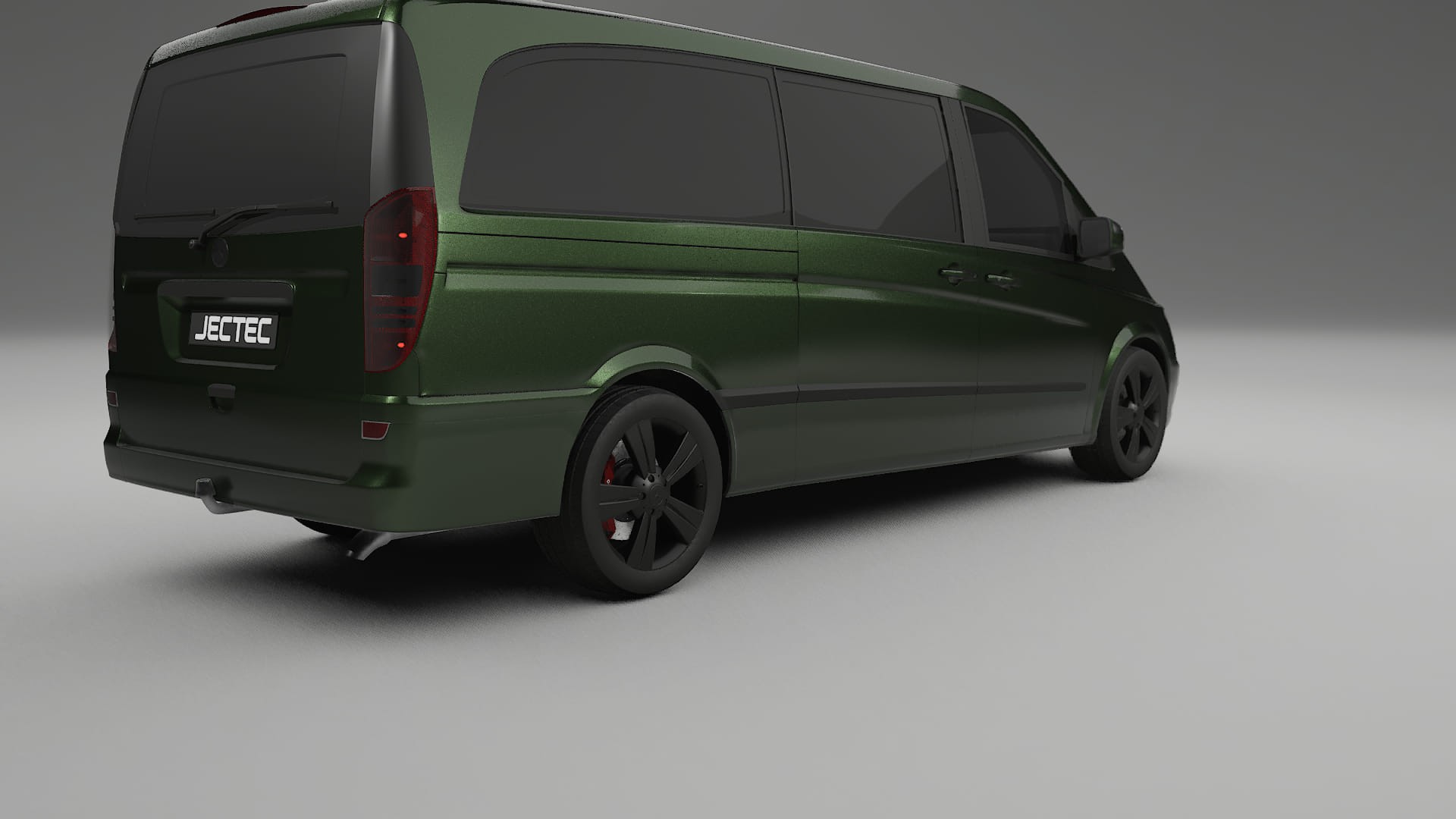 Mercedes Viano Extralong W439 Facelift LCI TPU Lackskyddsfilm | LAGOON Färgskiftande PPF – Komplett Förskuret Kit