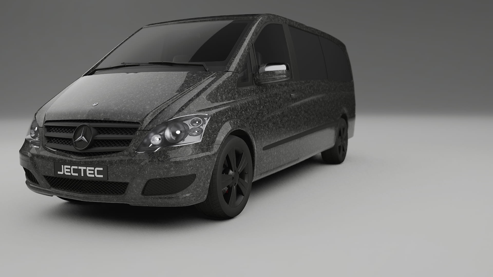 Mercedes Viano Extralong W439 Facelift LCI TPU Lackskyddsfilm | FORGED S Färgskiftande PPF – Komplett Förskuret Kit
