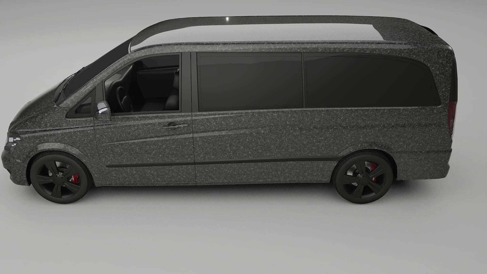Mercedes Viano Extralong W439 Facelift LCI TPU Lackskyddsfilm | FORGED S Färgskiftande PPF – Komplett Förskuret Kit