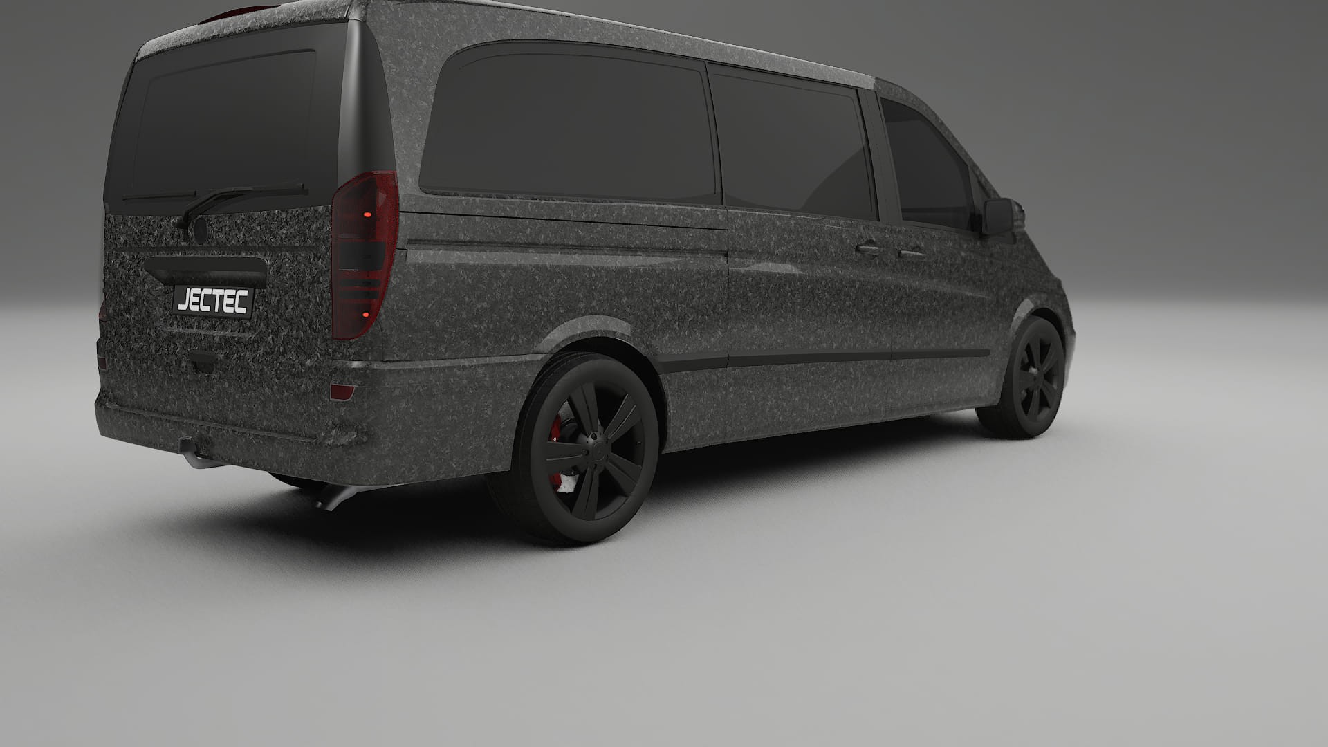 Mercedes Viano Extralong W439 Facelift LCI TPU Lackskyddsfilm | FORGED S Färgskiftande PPF – Komplett Förskuret Kit