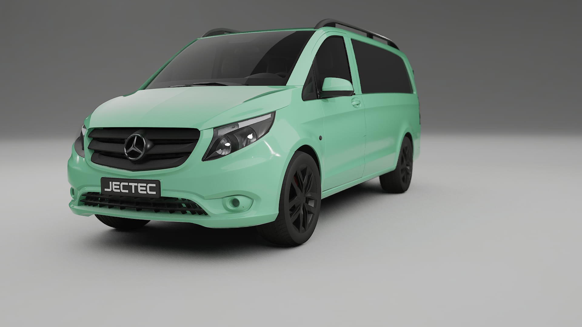 Mercedes Vito Short W447 prefacelift pre LCI TPU Lackskyddsfilm | DUSTY Färgskiftande PPF – Komplett Förskuret Kit