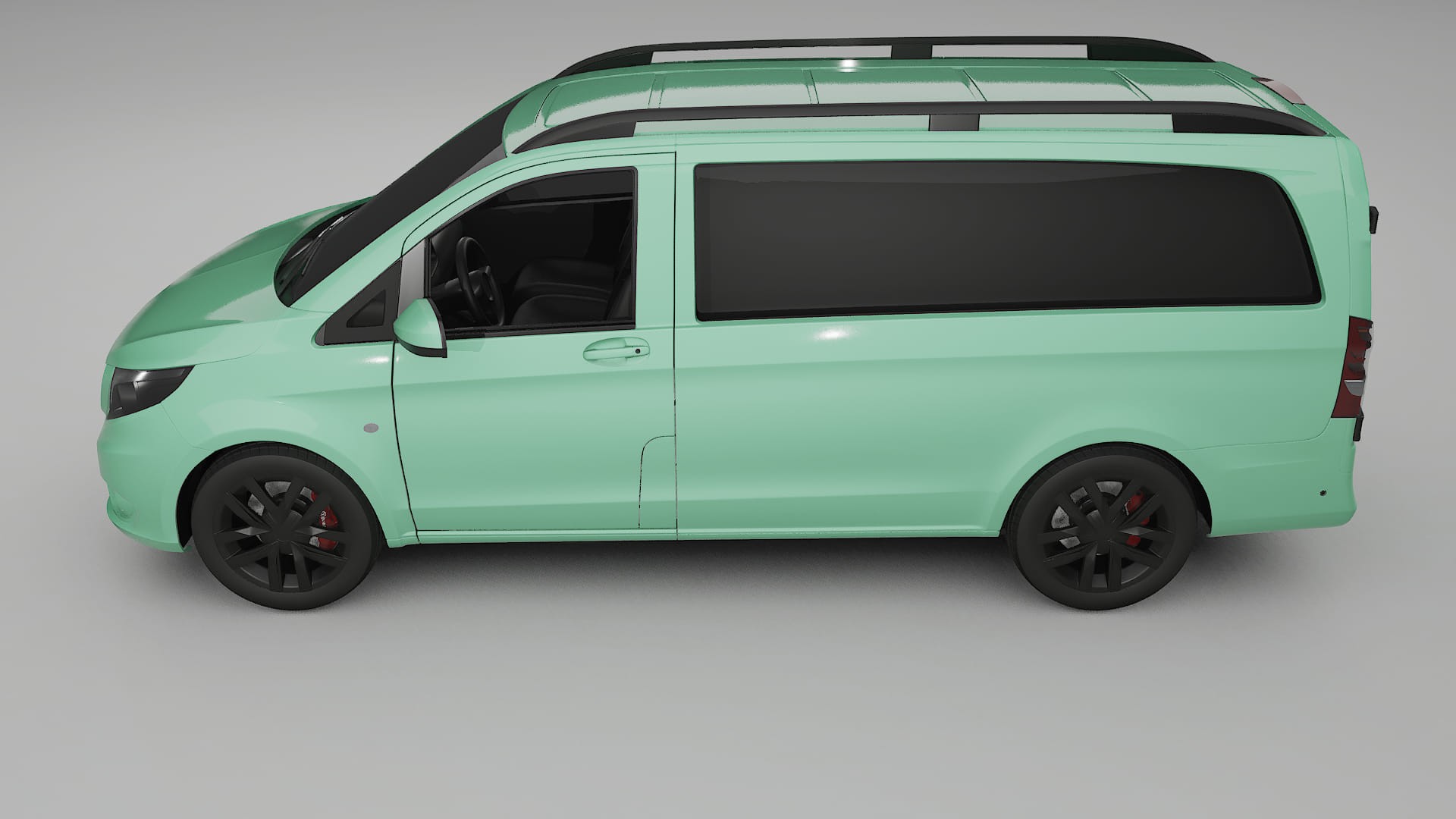 Mercedes Vito Short W447 prefacelift pre LCI TPU Lackskyddsfilm | DUSTY Färgskiftande PPF – Komplett Förskuret Kit