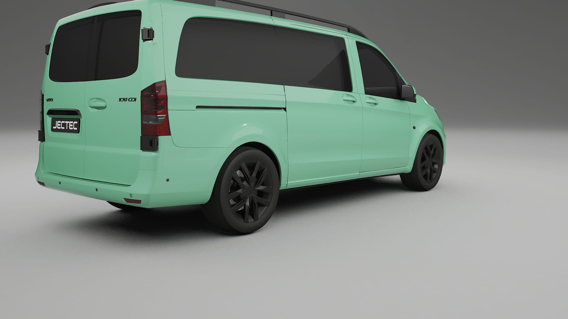 Mercedes Vito Short W447 prefacelift pre LCI TPU Lackskyddsfilm | DUSTY Färgskiftande PPF – Komplett Förskuret Kit