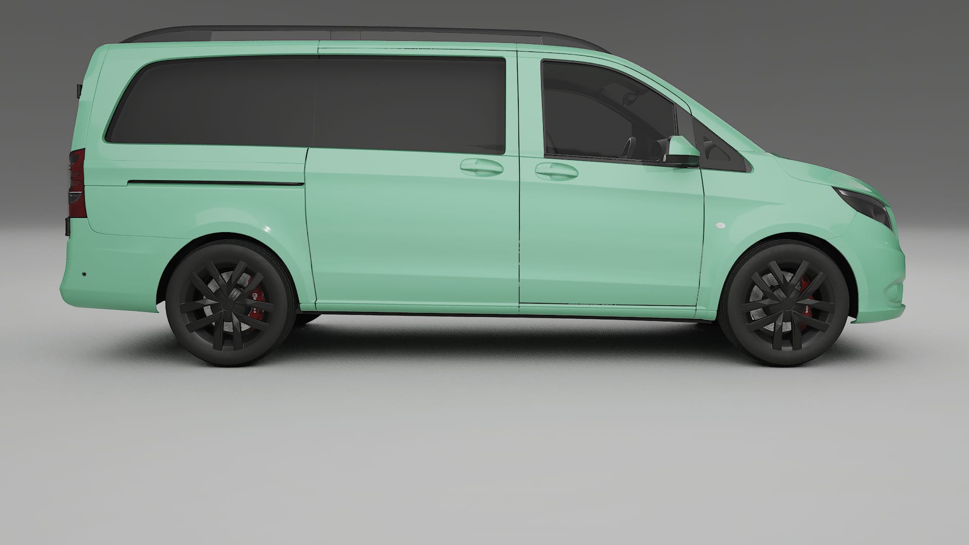 Mercedes Vito Short W447 prefacelift pre LCI TPU Lackskyddsfilm | DUSTY Färgskiftande PPF – Komplett Förskuret Kit