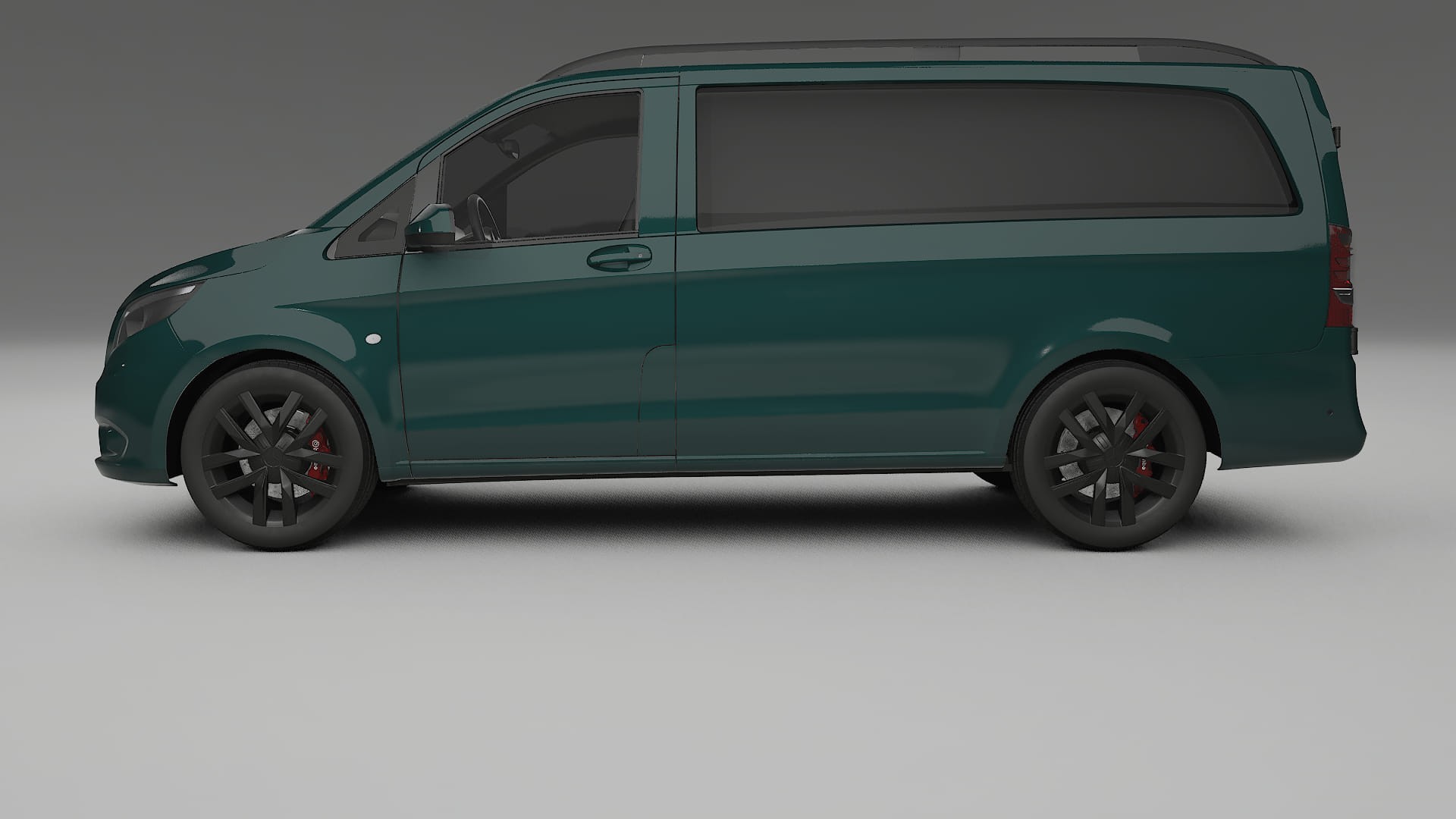 Mercedes Vito Short W447 prefacelift pre LCI TPU Lackskyddsfilm | INFERNO Färgskiftande PPF – Komplett Förskuret Kit