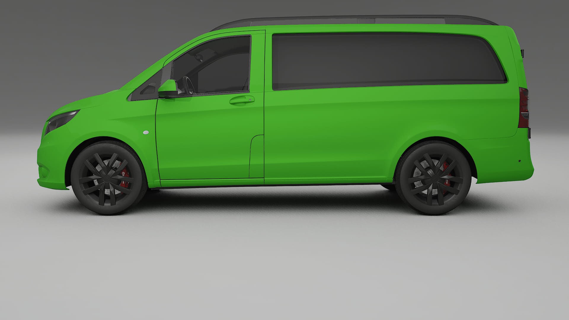 Mercedes Vito Short W447 prefacelift pre LCI TPU Lackskyddsfilm | VENOM Färgskiftande PPF – Komplett Förskuret Kit