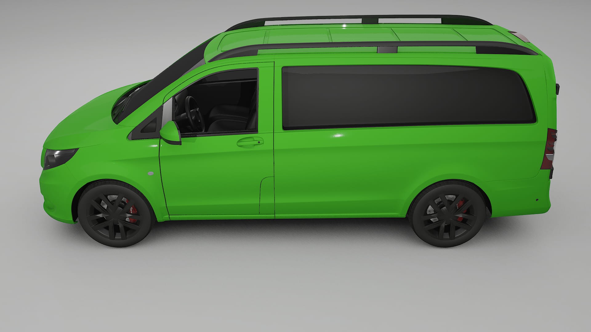 Mercedes Vito Short W447 prefacelift pre LCI TPU Lackskyddsfilm | VENOM Färgskiftande PPF – Komplett Förskuret Kit