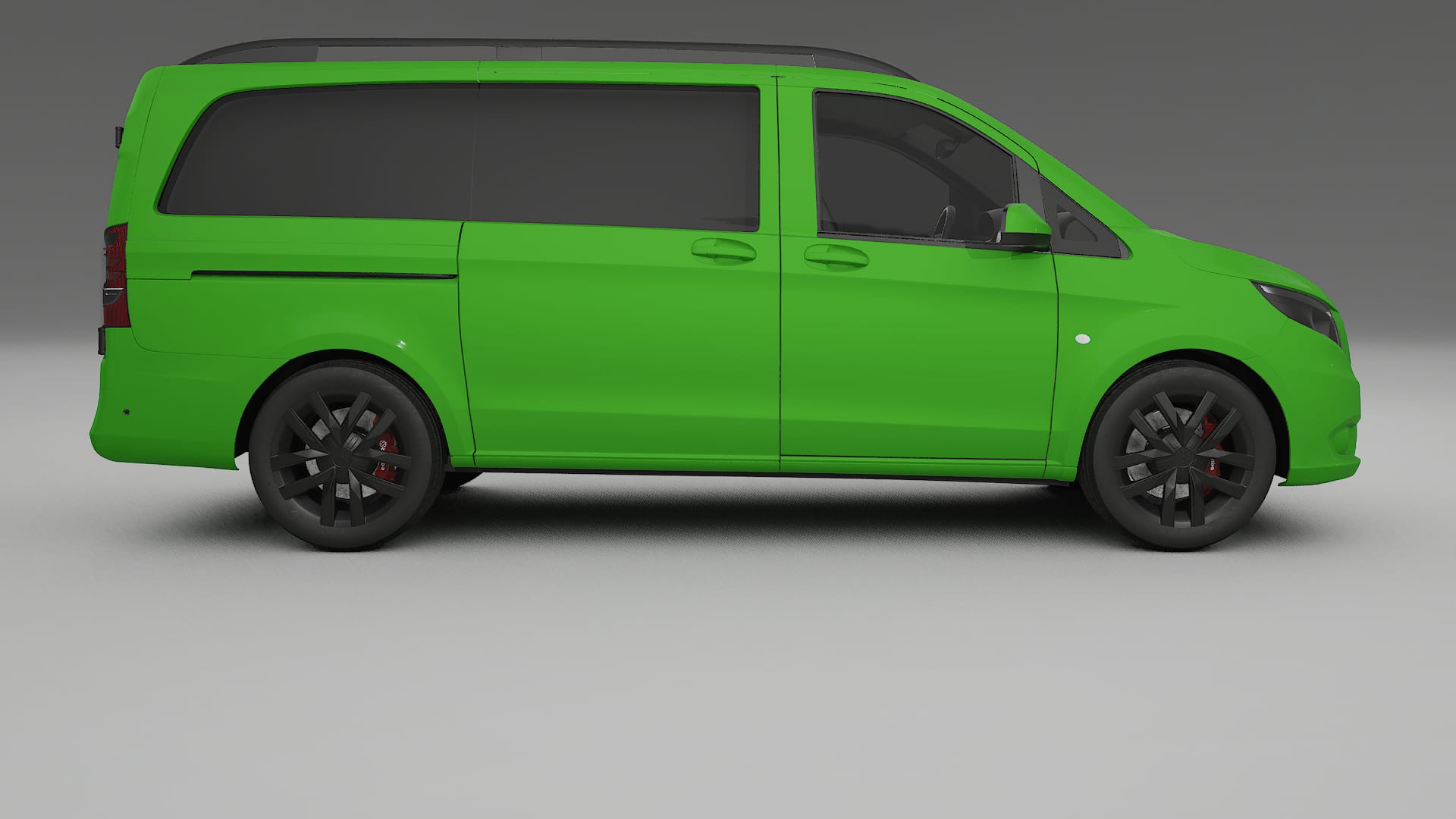 Mercedes Vito Short W447 prefacelift pre LCI TPU Lackskyddsfilm | VENOM Färgskiftande PPF – Komplett Förskuret Kit