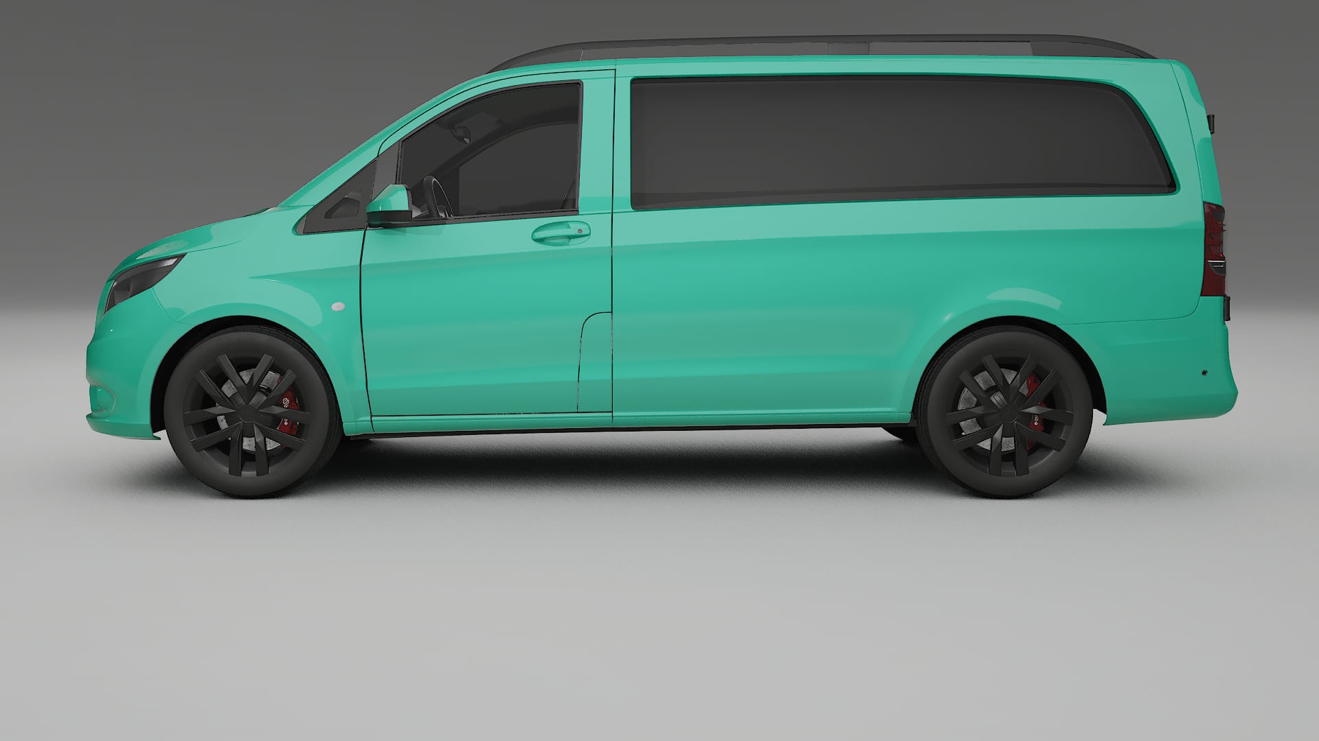 Mercedes Vito Short W447 prefacelift pre LCI TPU Lackskyddsfilm | JEWEL Färgskiftande PPF – Komplett Förskuret Kit