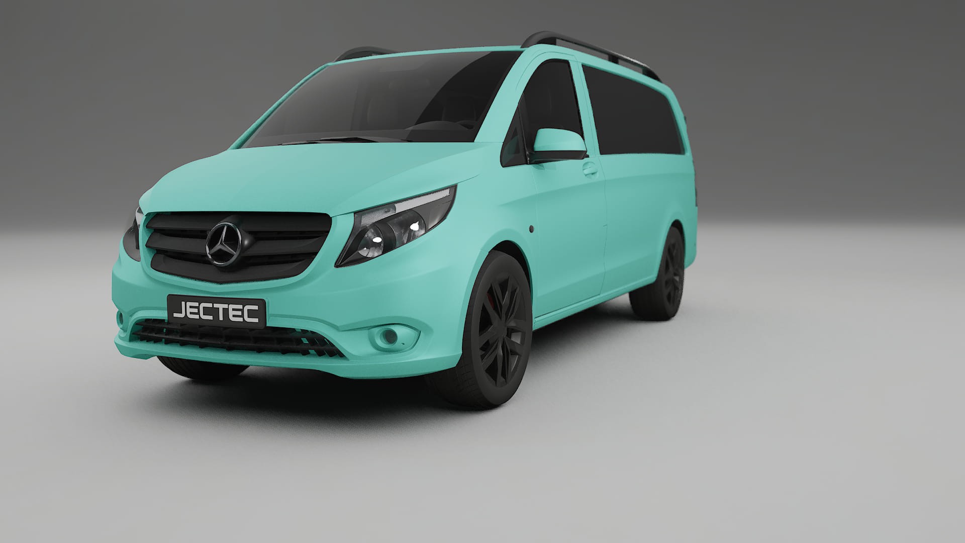 Mercedes Vito Short W447 prefacelift pre LCI TPU Lackskyddsfilm | FROST Färgskiftande PPF – Komplett Förskuret Kit