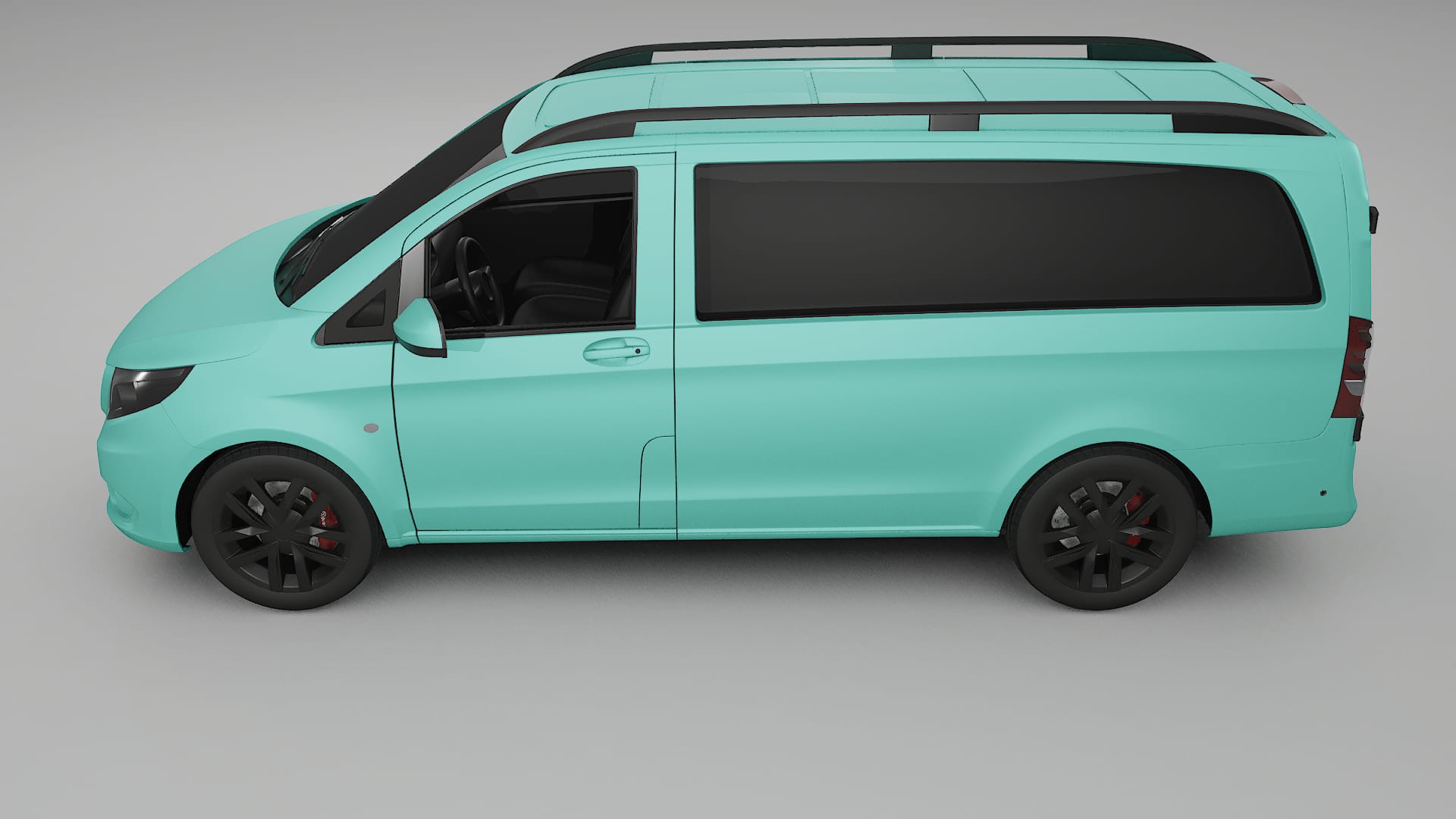 Mercedes Vito Short W447 prefacelift pre LCI TPU Lackskyddsfilm | FROST Färgskiftande PPF – Komplett Förskuret Kit