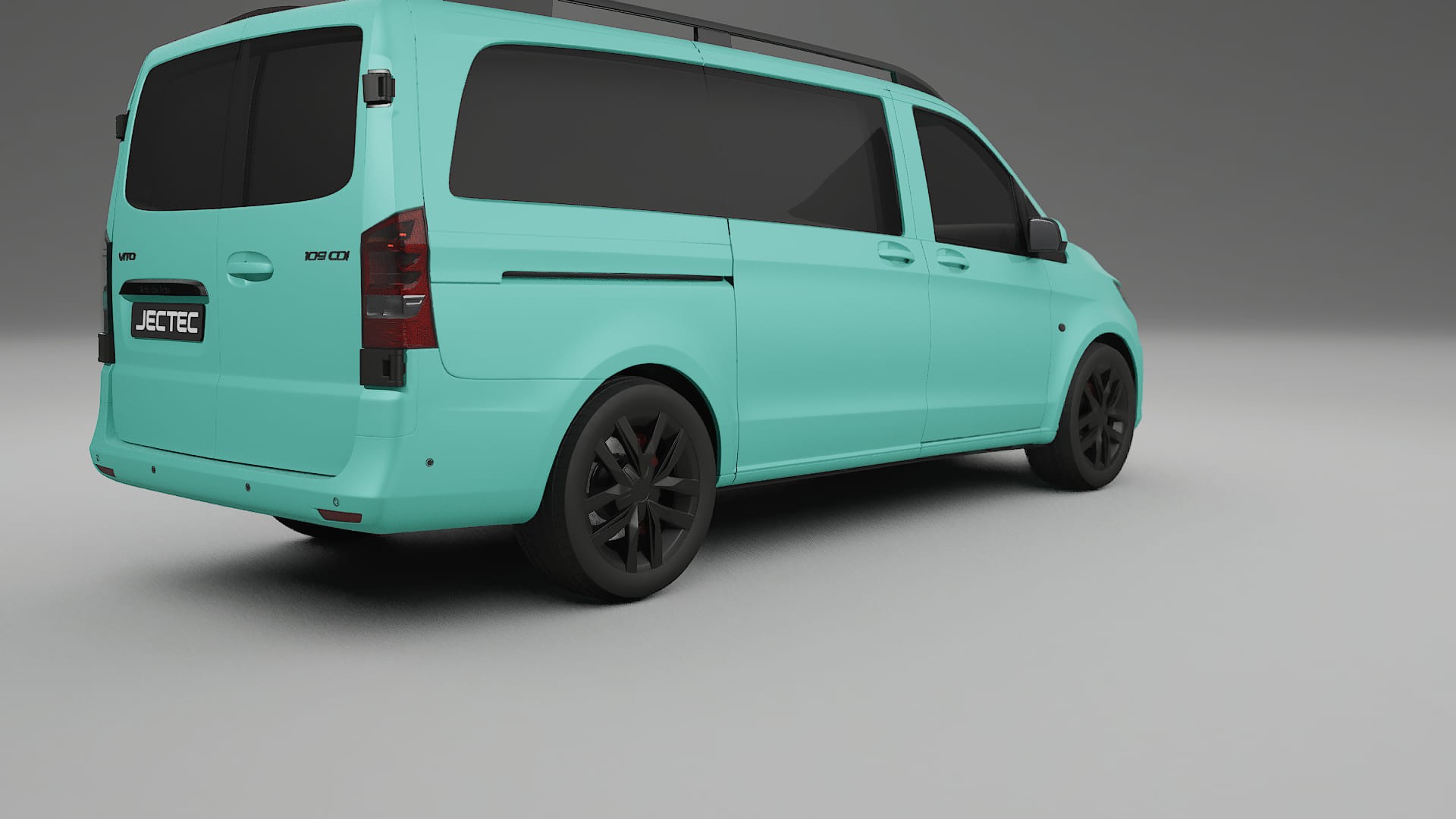 Mercedes Vito Short W447 prefacelift pre LCI TPU Lackskyddsfilm | FROST Färgskiftande PPF – Komplett Förskuret Kit