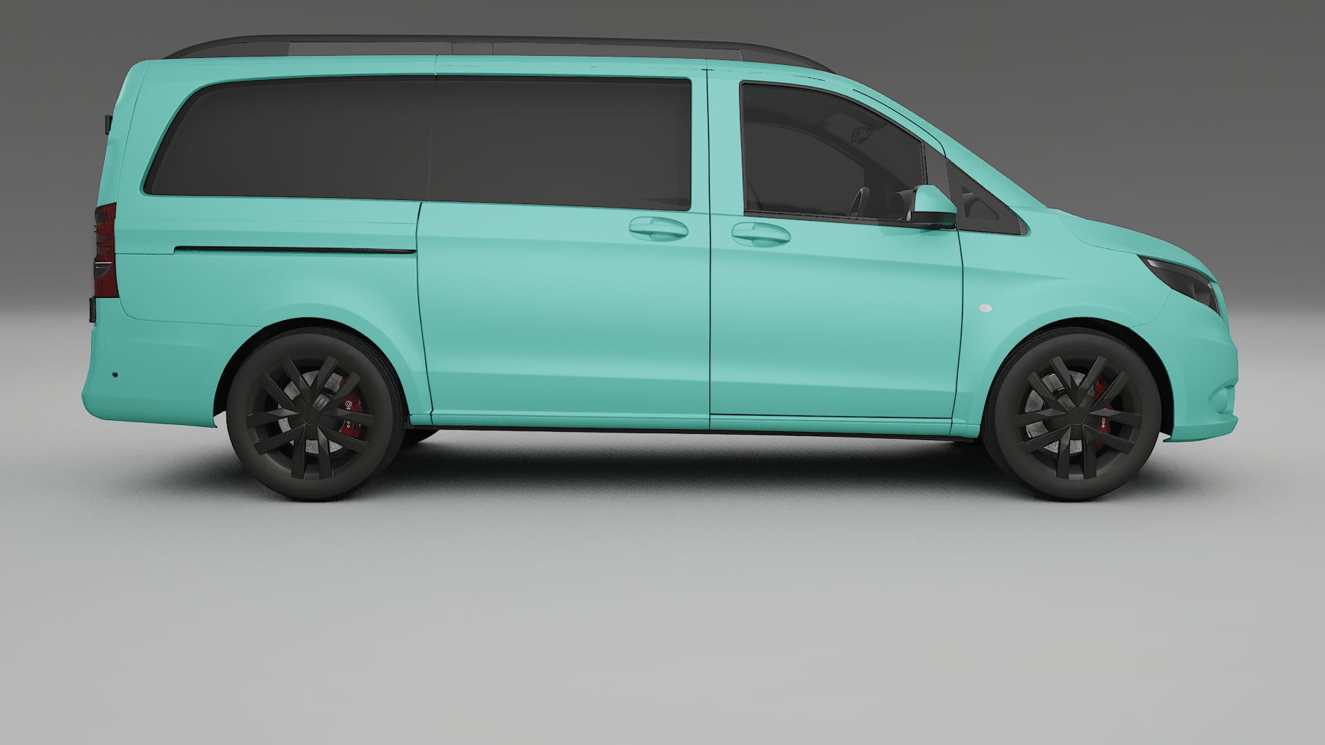 Mercedes Vito Short W447 prefacelift pre LCI TPU Lackskyddsfilm | FROST Färgskiftande PPF – Komplett Förskuret Kit