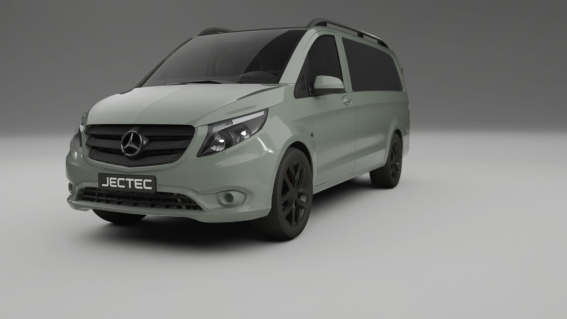 Mercedes Vito Short W447 prefacelift pre LCI TPU Lackskyddsfilm | SLATE Färgskiftande PPF – Komplett Förskuret Kit