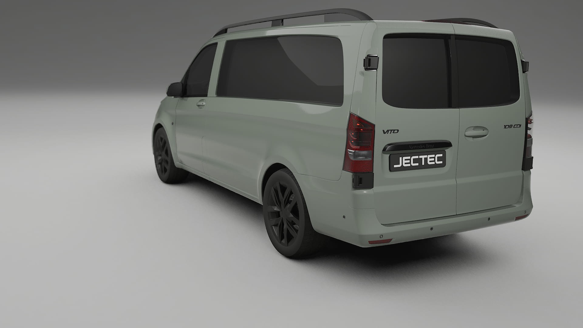 Mercedes Vito Short W447 prefacelift pre LCI TPU Lackskyddsfilm | SLATE Färgskiftande PPF – Komplett Förskuret Kit