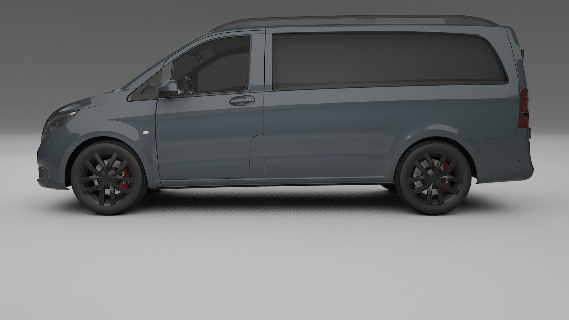 Mercedes Vito Short W447 prefacelift pre LCI TPU Lackskyddsfilm | GRANITE Färgskiftande PPF – Komplett Förskuret Kit