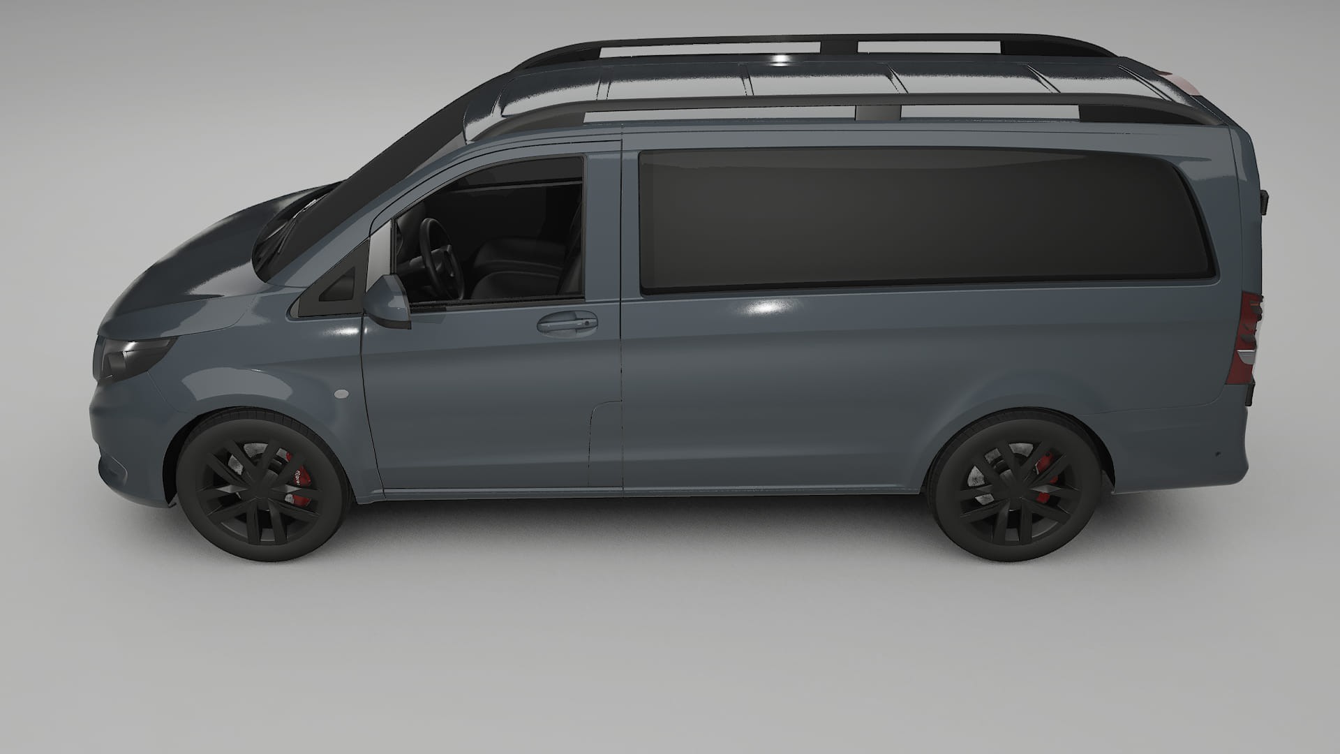 Mercedes Vito Short W447 prefacelift pre LCI TPU Lackskyddsfilm | GRANITE Färgskiftande PPF – Komplett Förskuret Kit