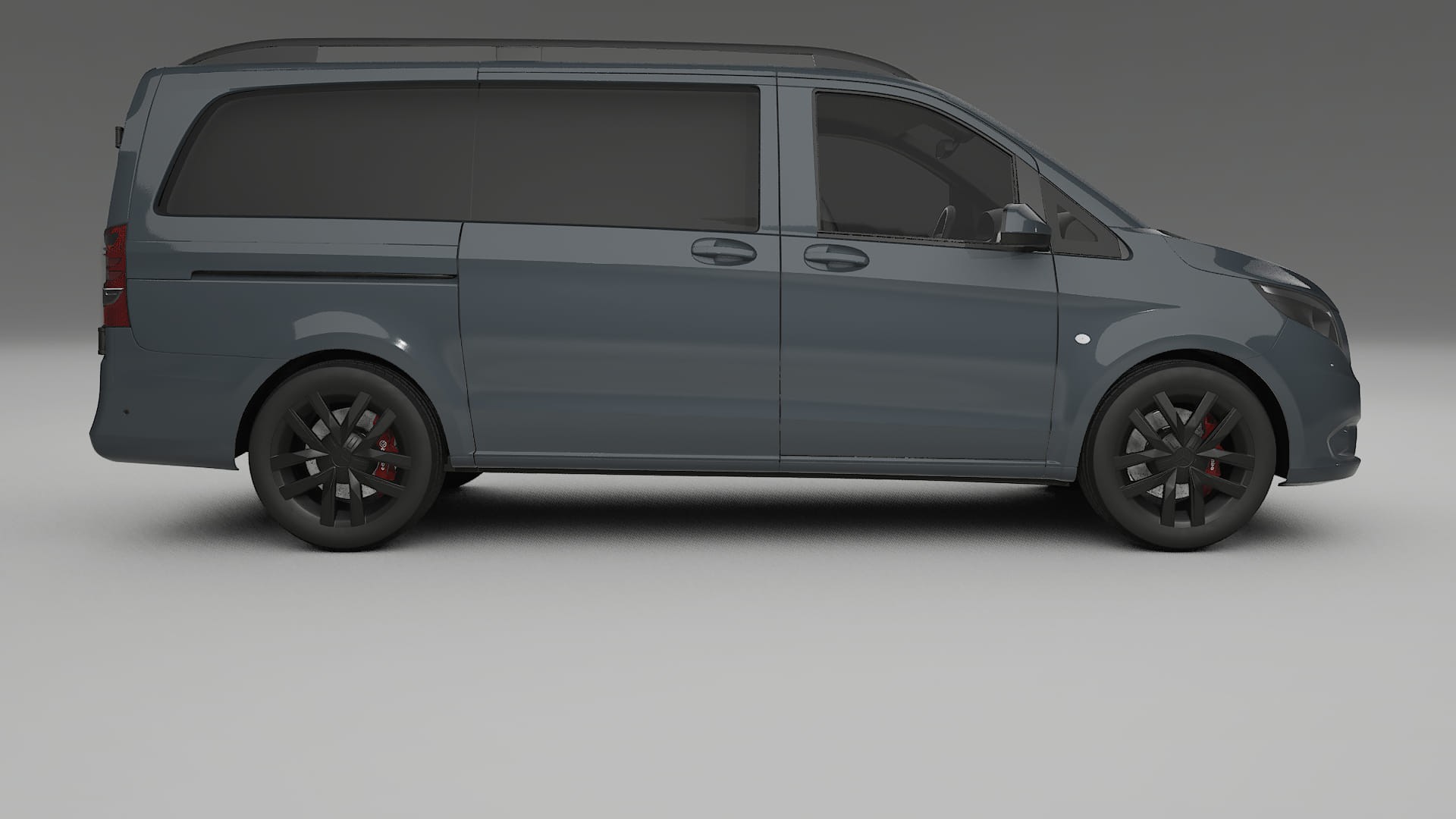 Mercedes Vito Short W447 prefacelift pre LCI TPU Lackskyddsfilm | GRANITE Färgskiftande PPF – Komplett Förskuret Kit