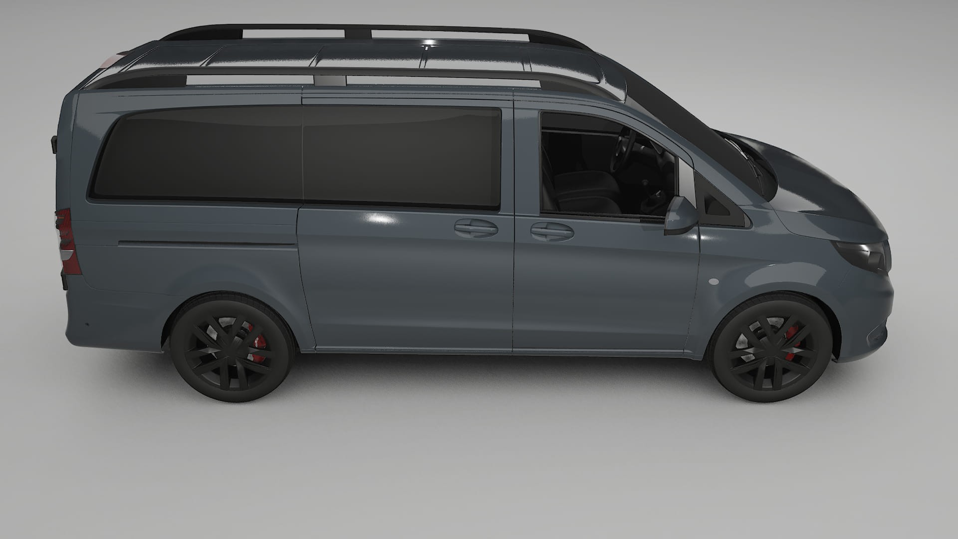Mercedes Vito Short W447 prefacelift pre LCI TPU Lackskyddsfilm | GRANITE Färgskiftande PPF – Komplett Förskuret Kit