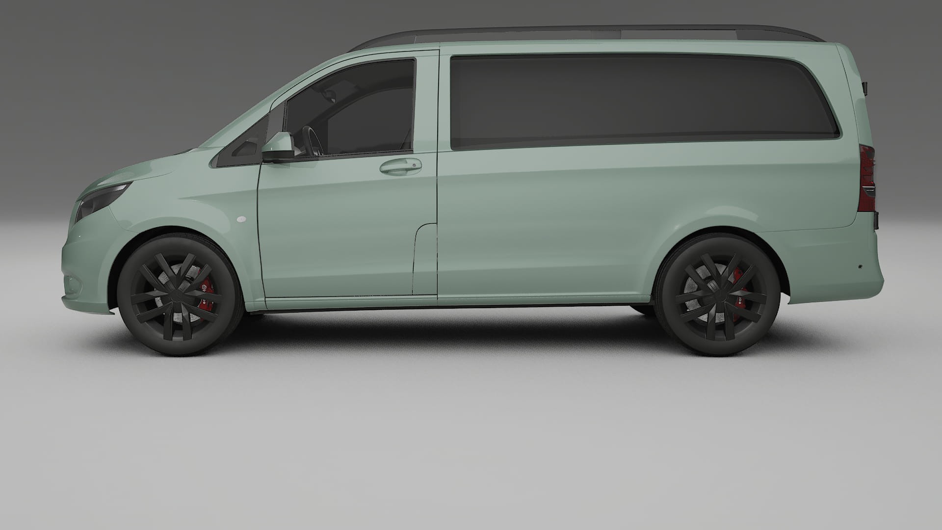 Mercedes Vito Short W447 prefacelift pre LCI TPU Lackskyddsfilm | CINDER Färgskiftande PPF – Komplett Förskuret Kit