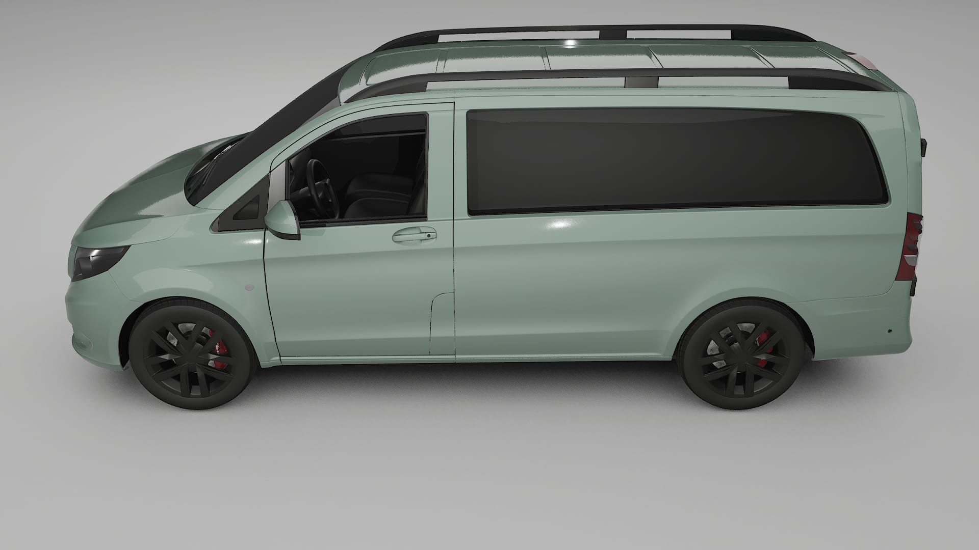 Mercedes Vito Short W447 prefacelift pre LCI TPU Lackskyddsfilm | CINDER Färgskiftande PPF – Komplett Förskuret Kit