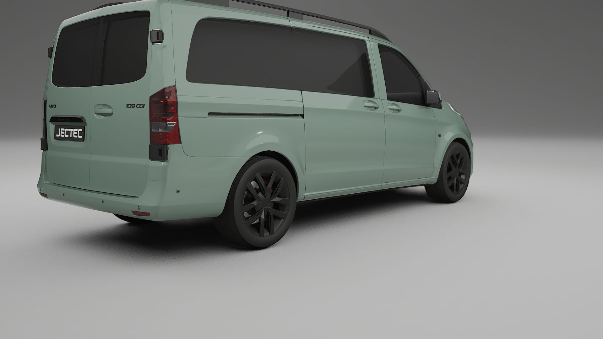 Mercedes Vito Short W447 prefacelift pre LCI TPU Lackskyddsfilm | CINDER Färgskiftande PPF – Komplett Förskuret Kit