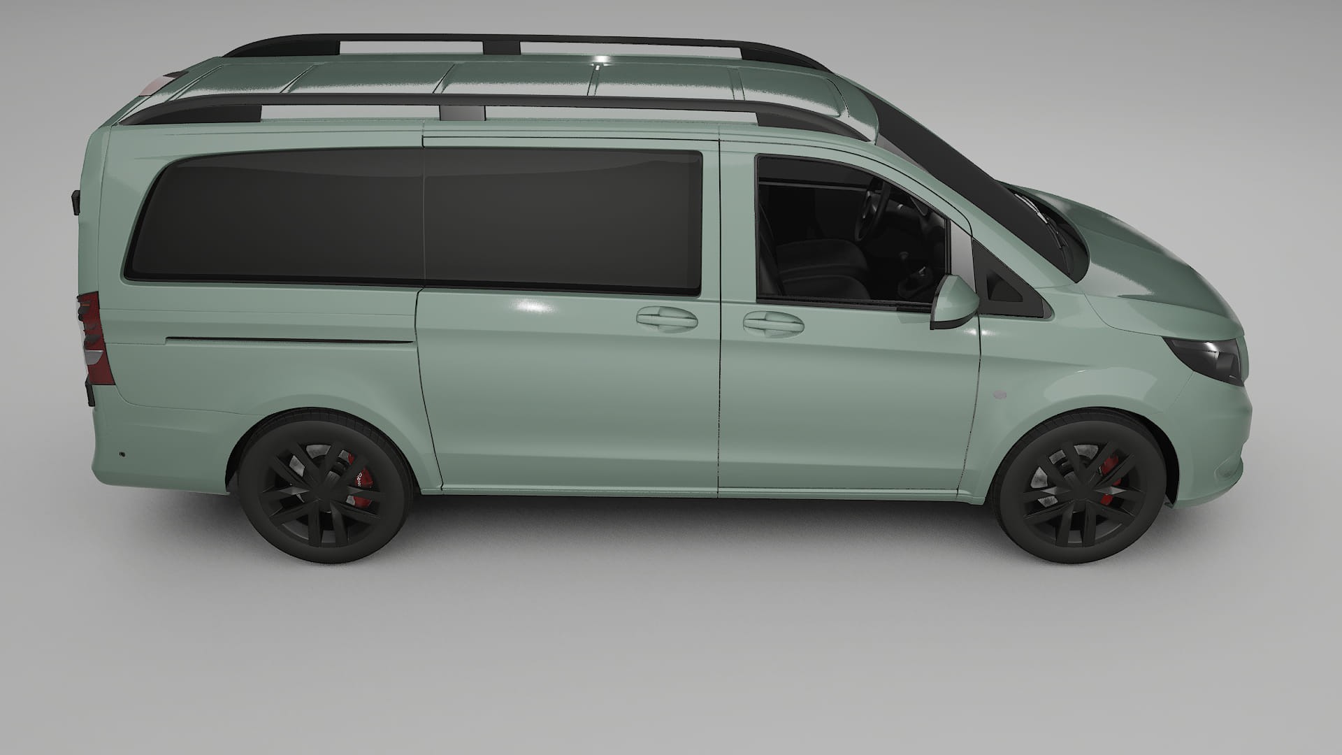Mercedes Vito Short W447 prefacelift pre LCI TPU Lackskyddsfilm | CINDER Färgskiftande PPF – Komplett Förskuret Kit
