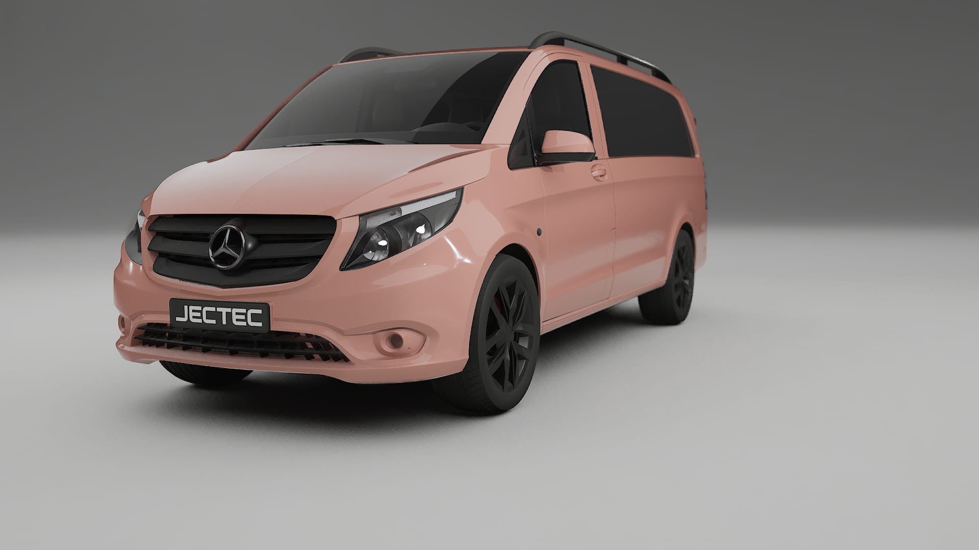 Mercedes Vito Short W447 prefacelift pre LCI TPU Lackskyddsfilm | BLUSH Färgskiftande PPF – Komplett Förskuret Kit