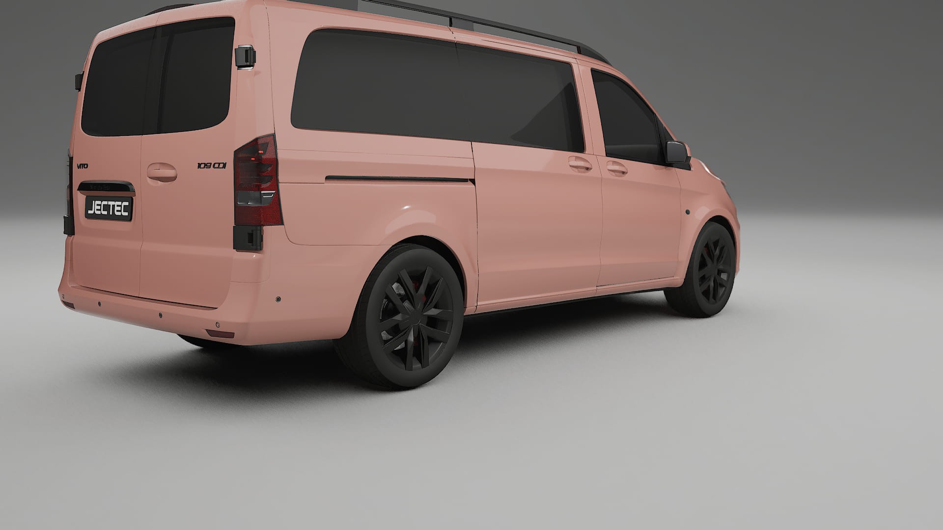 Mercedes Vito Short W447 prefacelift pre LCI TPU Lackskyddsfilm | BLUSH Färgskiftande PPF – Komplett Förskuret Kit