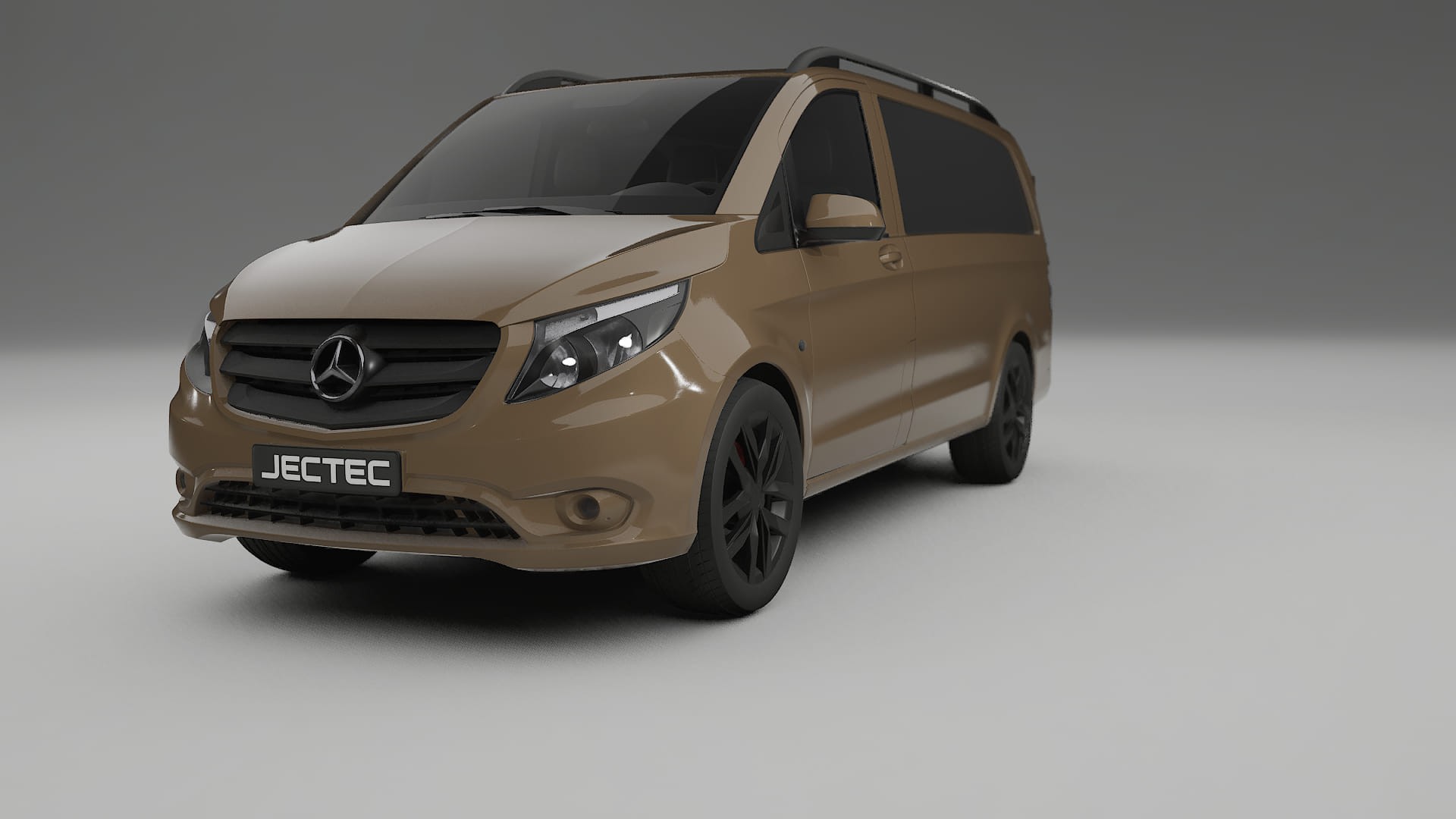Mercedes Vito Short W447 prefacelift pre LCI TPU Lackskyddsfilm | SAHARA Färgskiftande PPF – Komplett Förskuret Kit