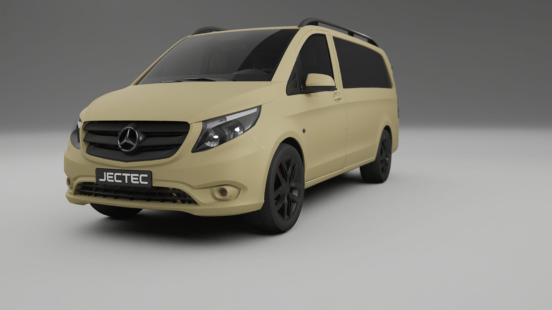 Mercedes Vito Short W447 prefacelift pre LCI TPU Lackskyddsfilm | SAND Färgskiftande PPF – Komplett Förskuret Kit